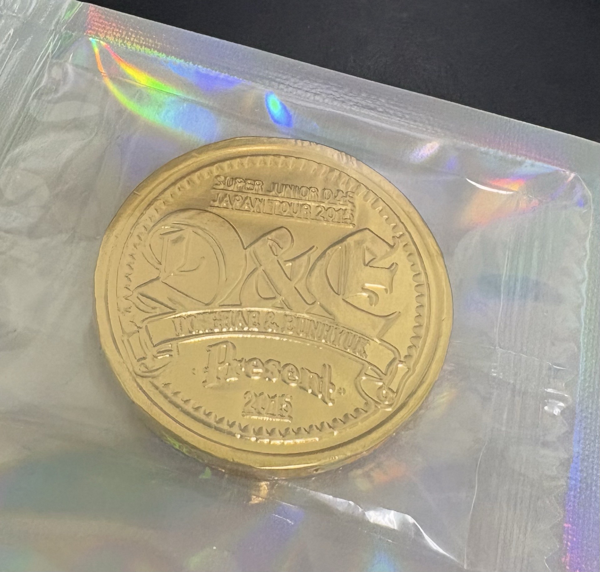 D&E 日巡 金幣巧克力（僅可紀念收藏用，請勿食用）