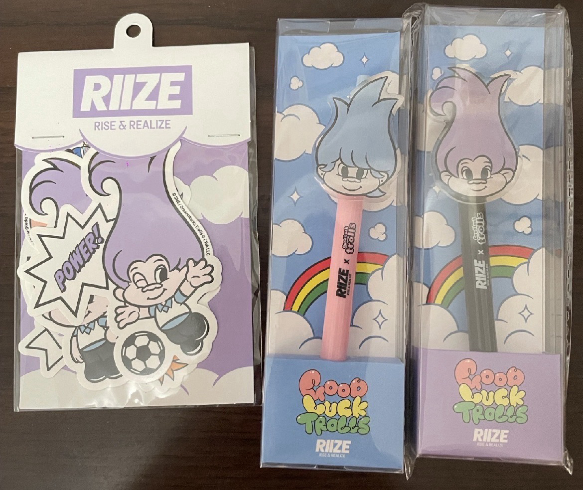 RIIZE 貼紙+筆
