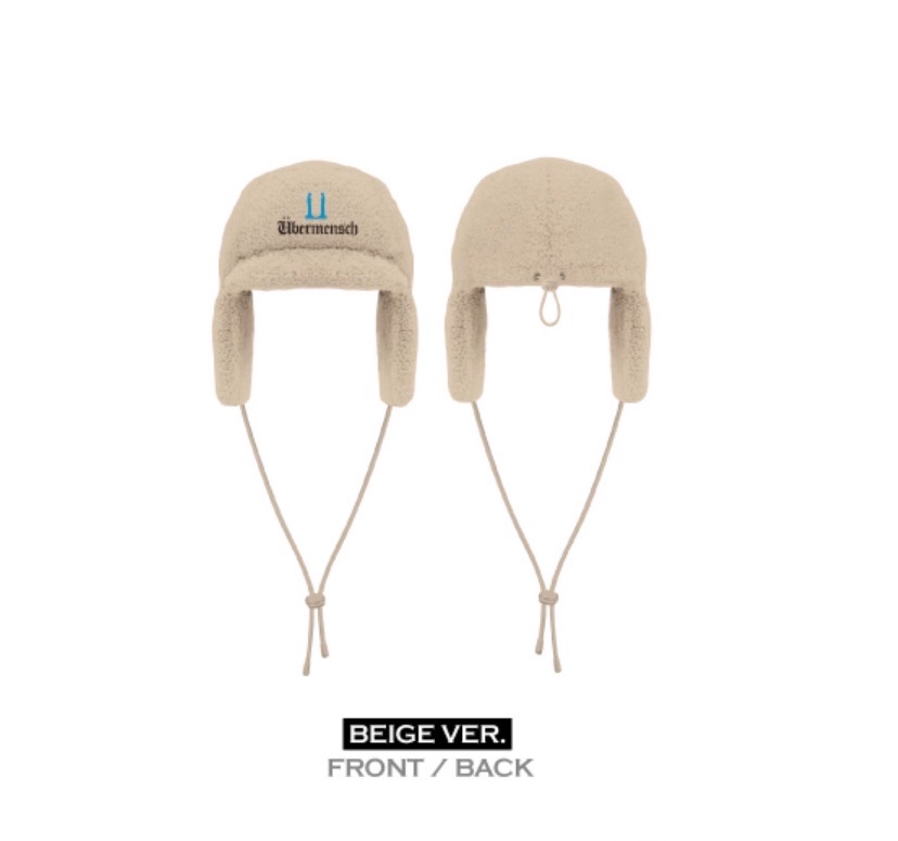 飛行帽白色 全新