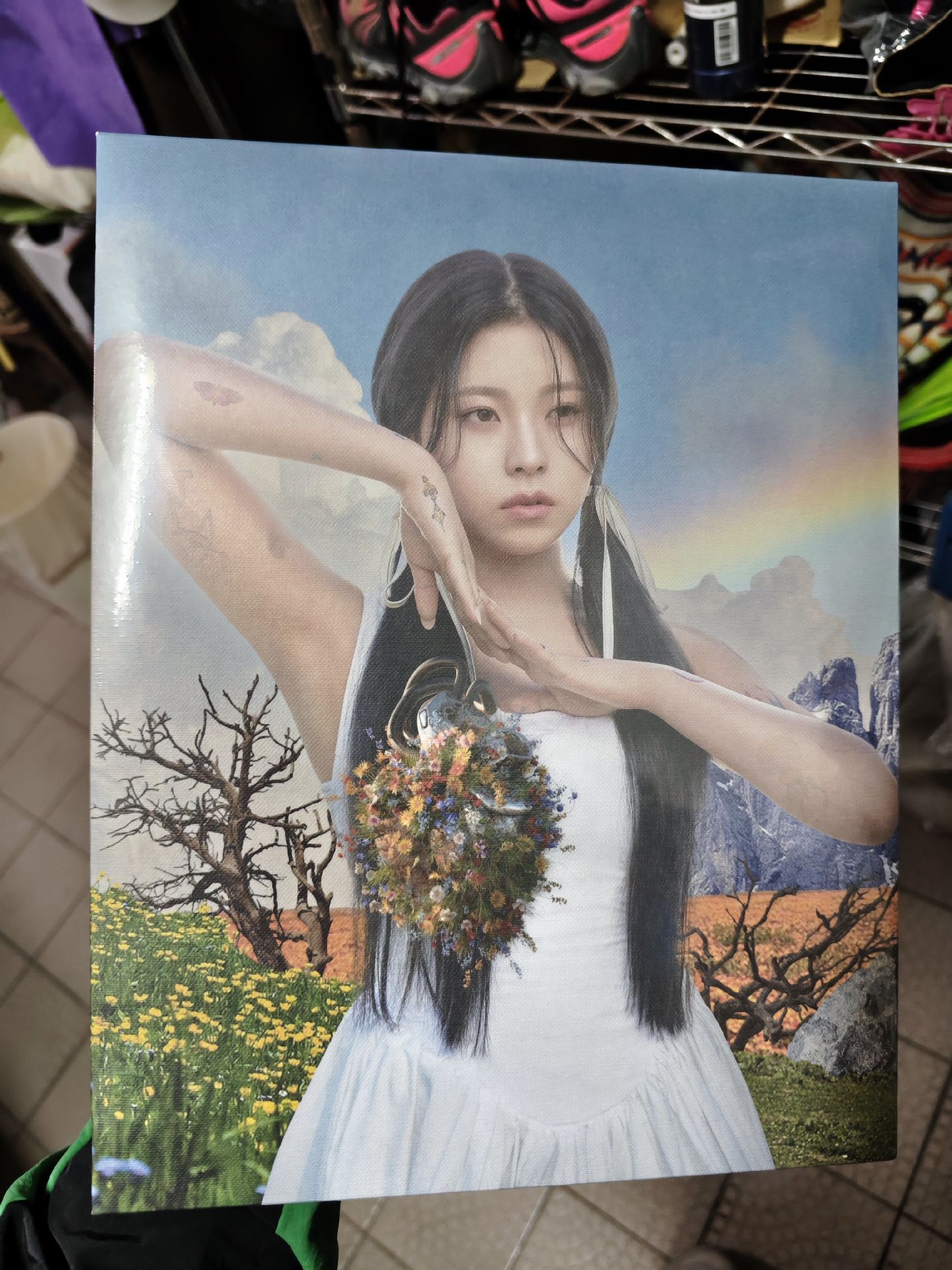 微微損  油畫專