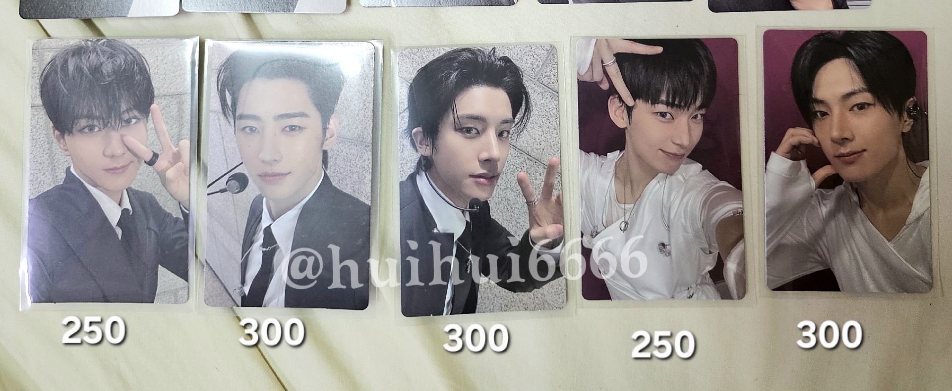 迷六 wvs 3.0 特典卡 星倫訓禹元