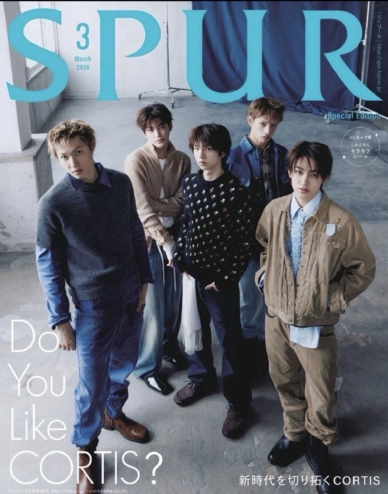 全新未拆spur雜誌