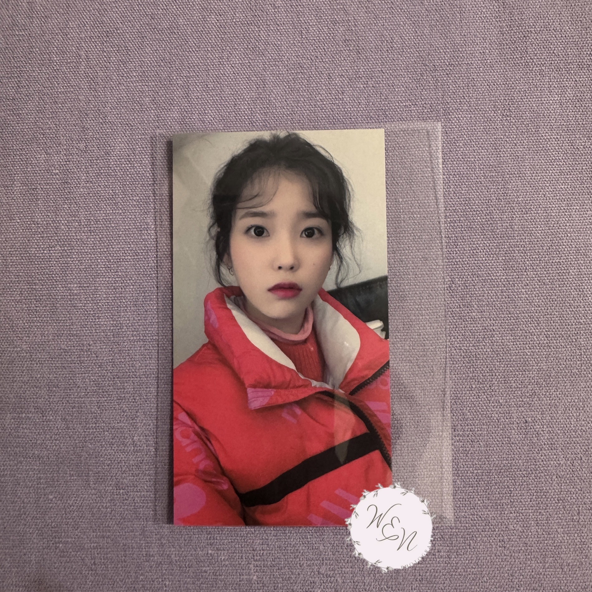 IU 李知恩 十週年見面會 小卡