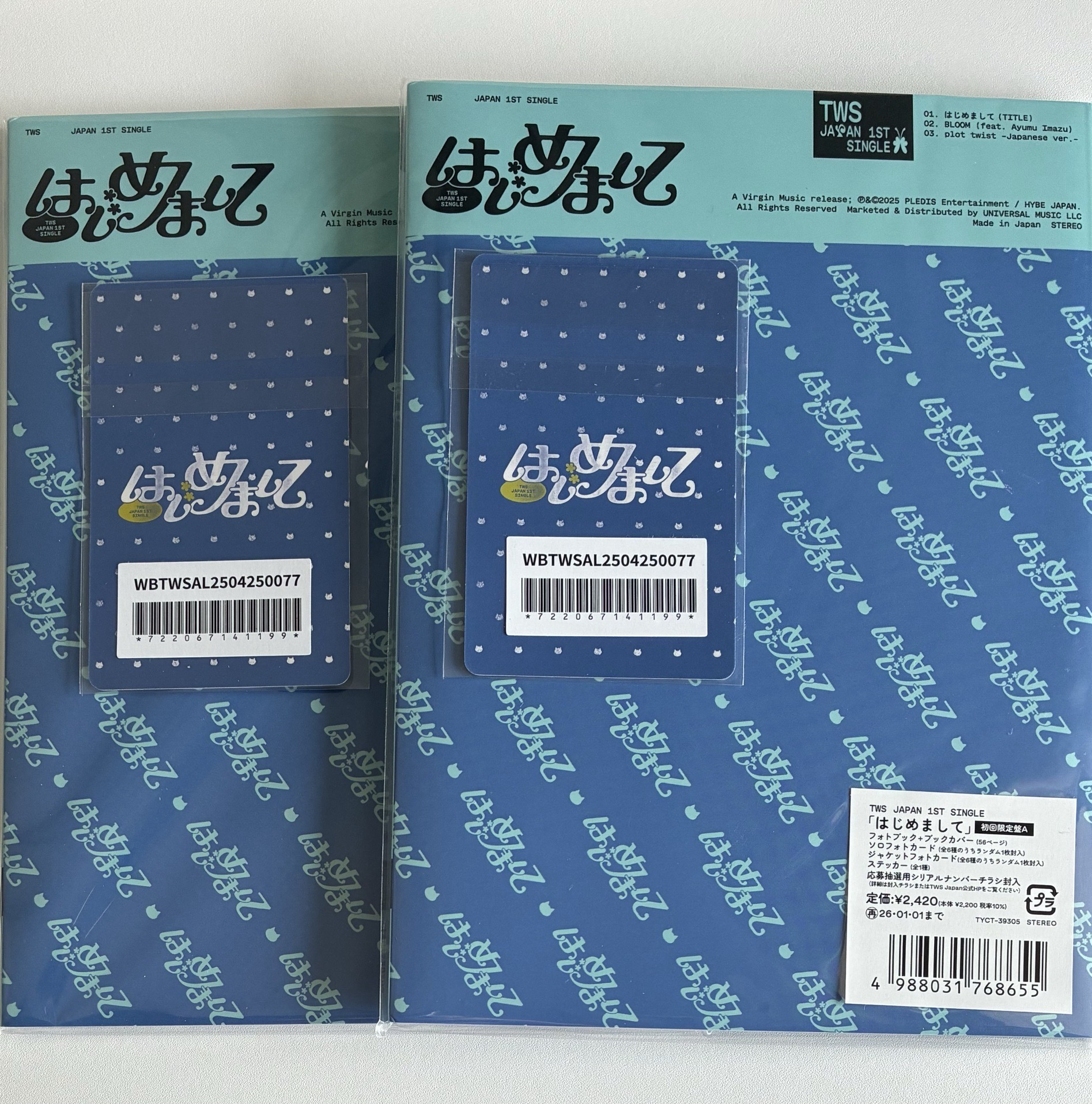 TWS 日專初回限定A盤 未拆專（含特典）