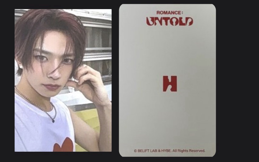 羲 正二 戒指項鍊卡 