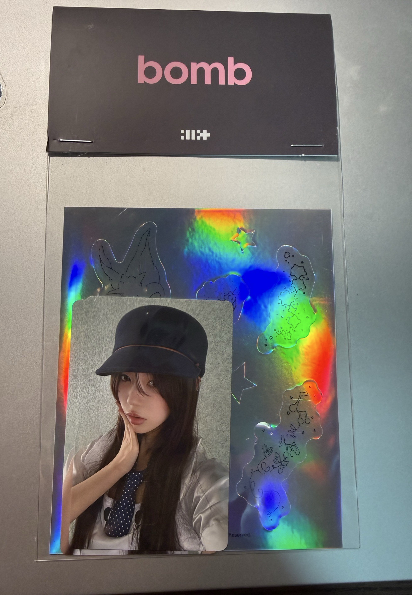 Bomb快閃卡貼 moka