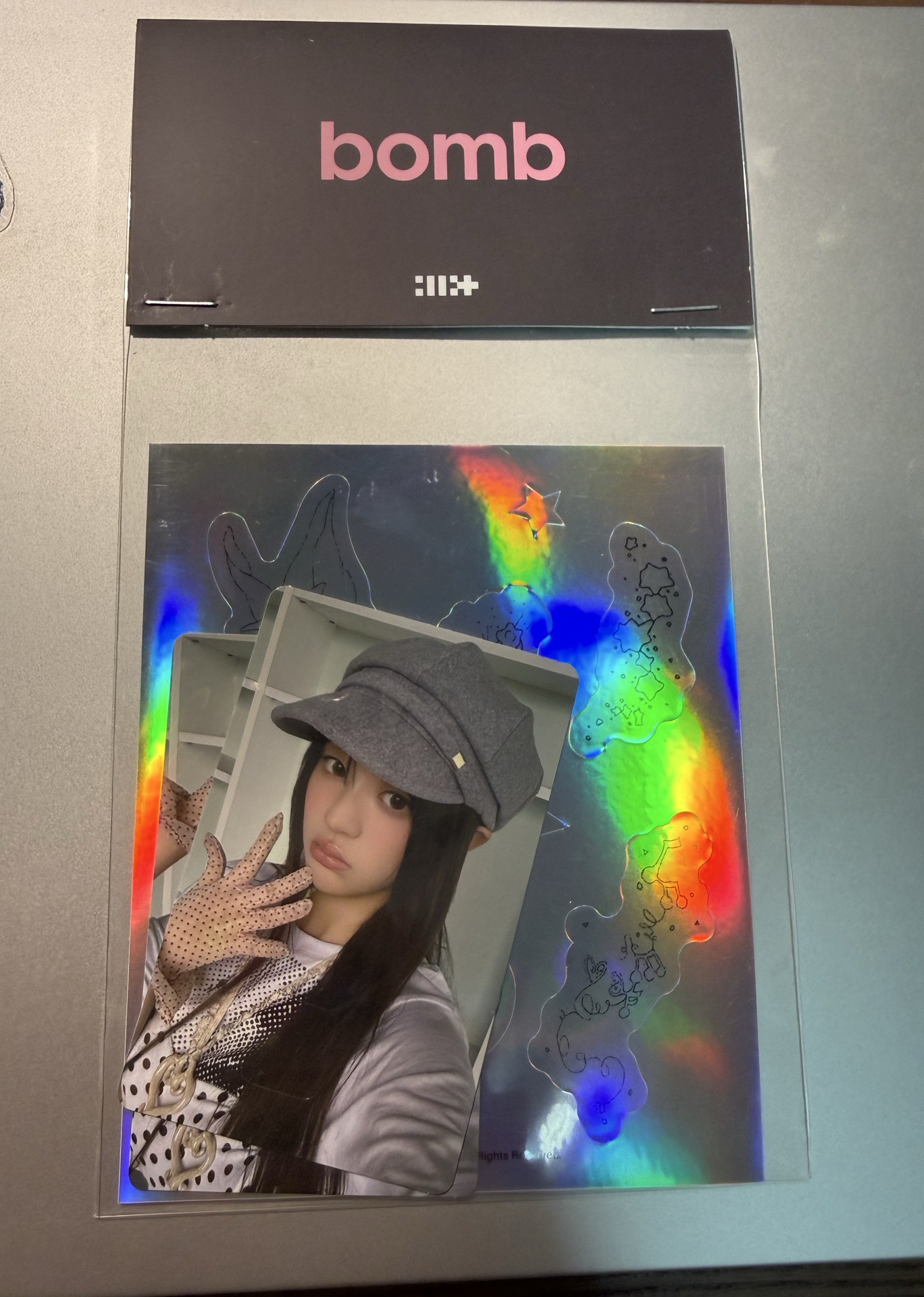 Bomb快閃卡貼 minju 