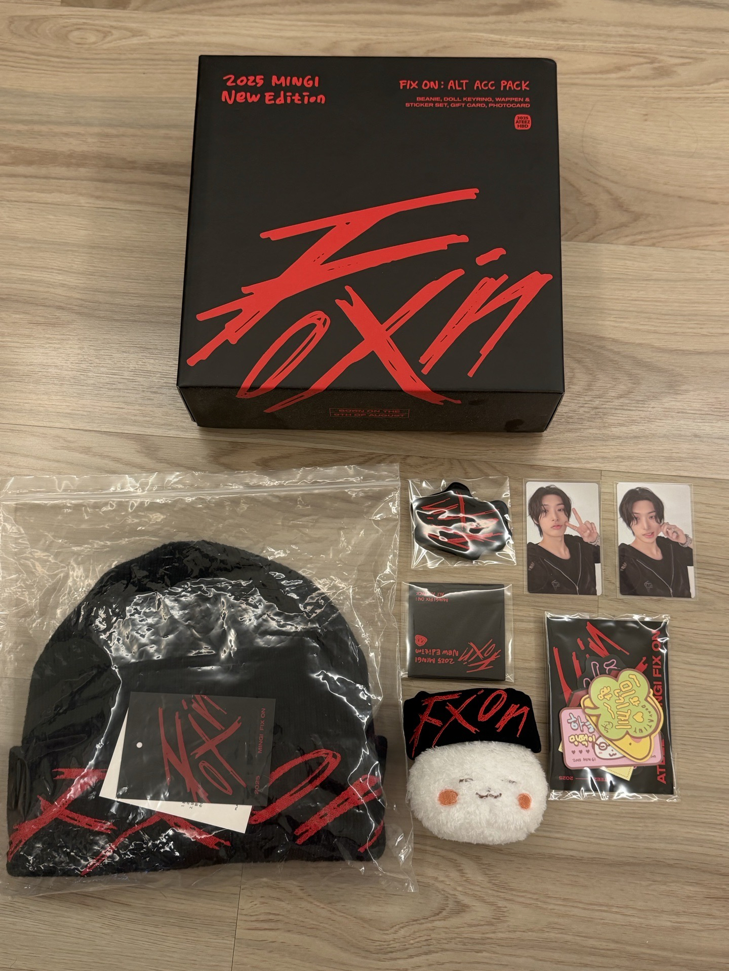 [MINGI FIX ON] 宋旼琦25年生日禮