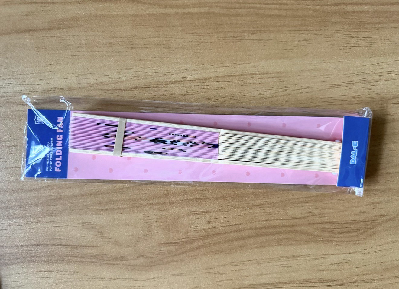 IVE金秋天日本限定minive扇子