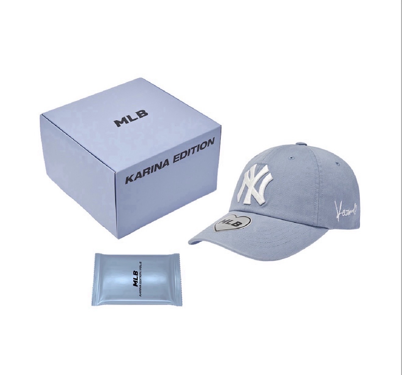 Karina x MLB2.0帽子