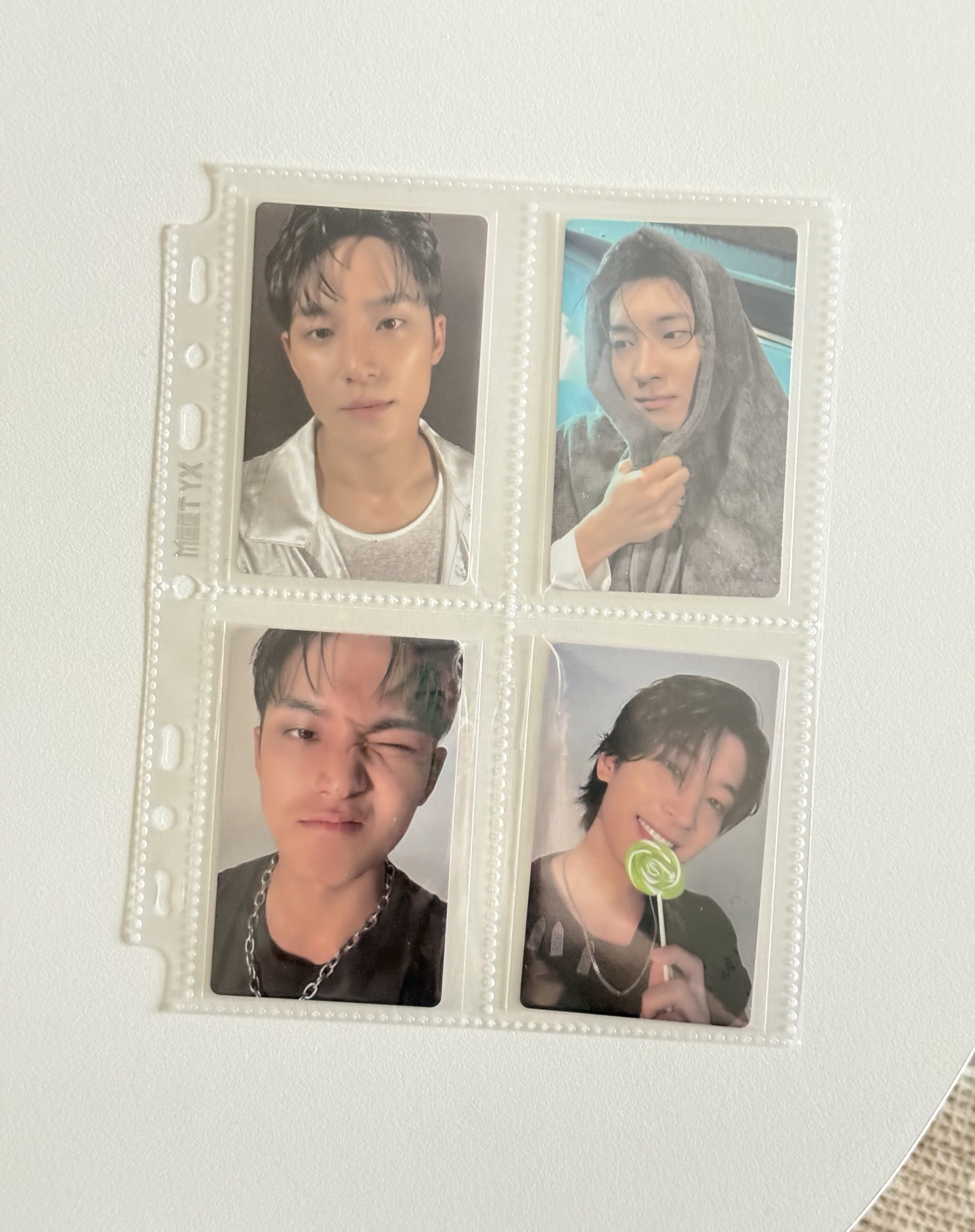 珉佑對卡 迷十二 wvs特典 毛巾圓 整圖不拆