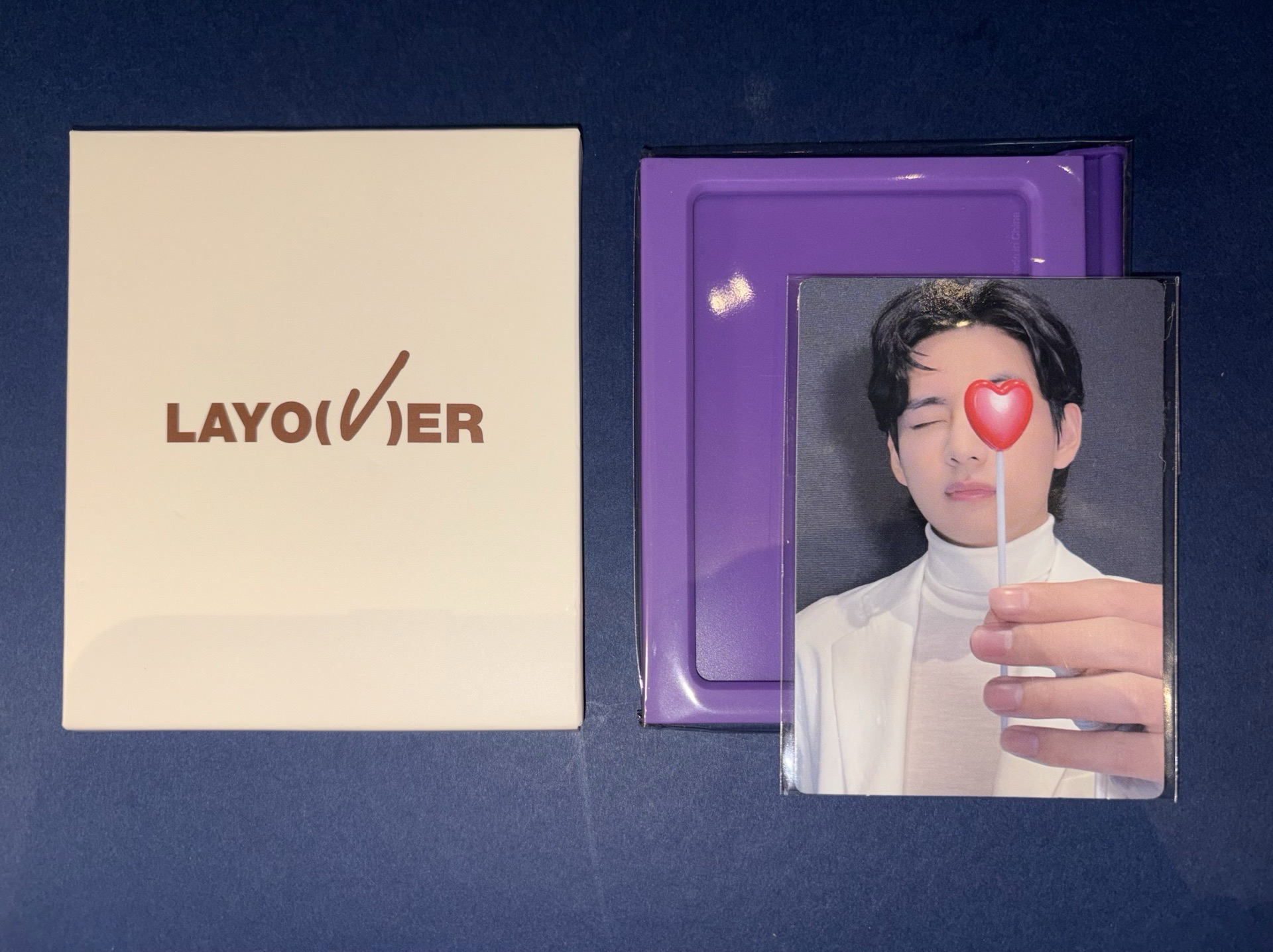 BTS V MERCH BOX會員禮卡