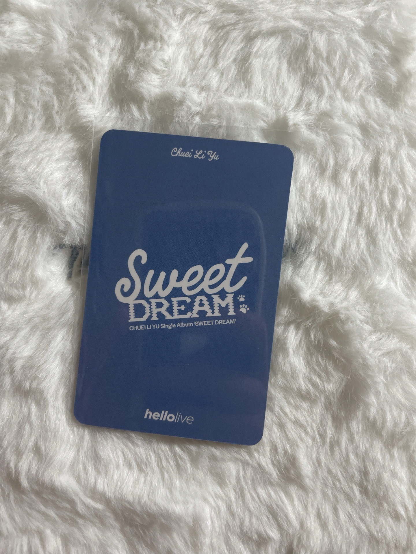 立于 Sweet DREAM hl 線上 簽售卡 一套