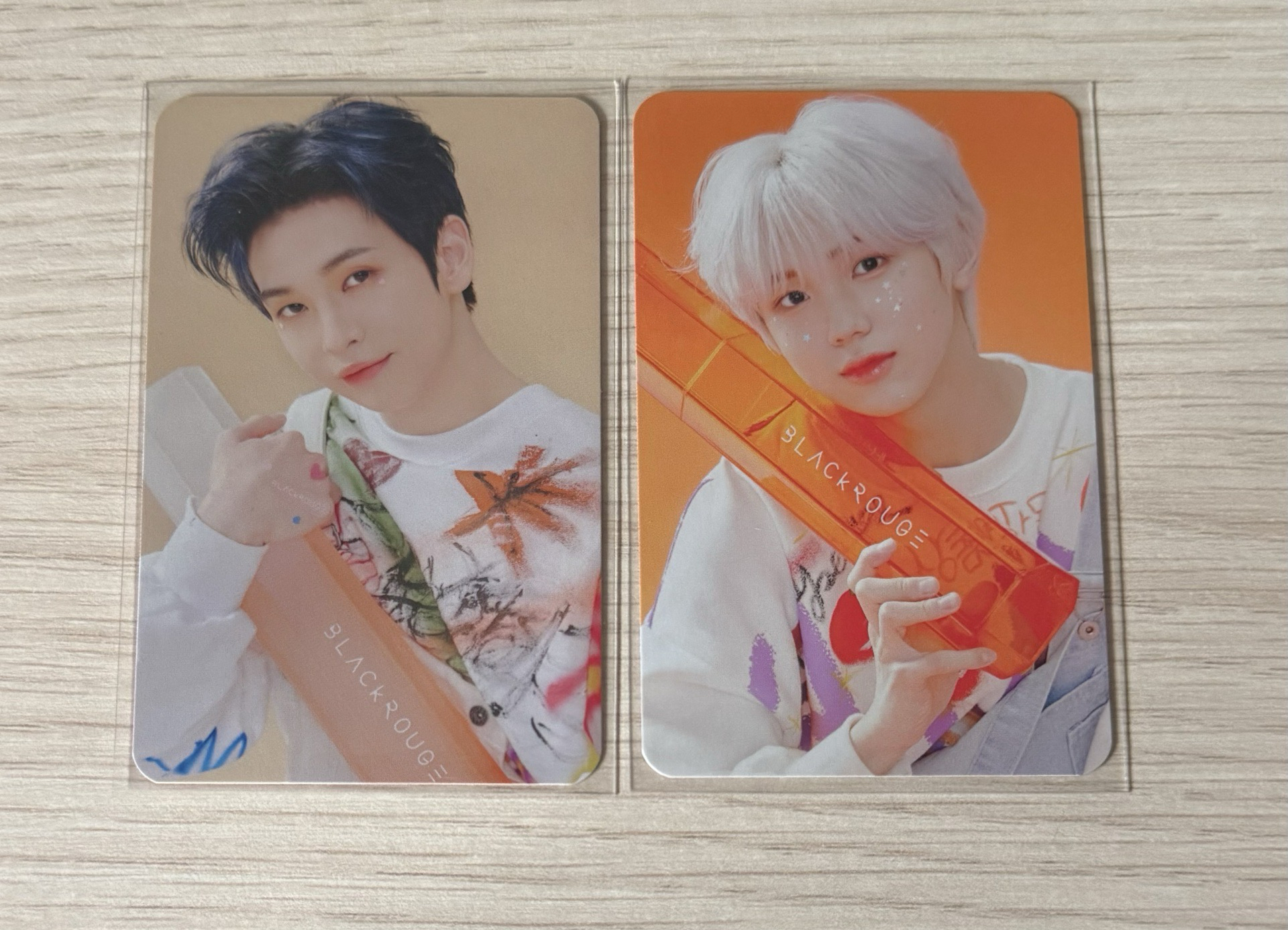 Blackrouge 代言卡 馬安（兩張不拆）