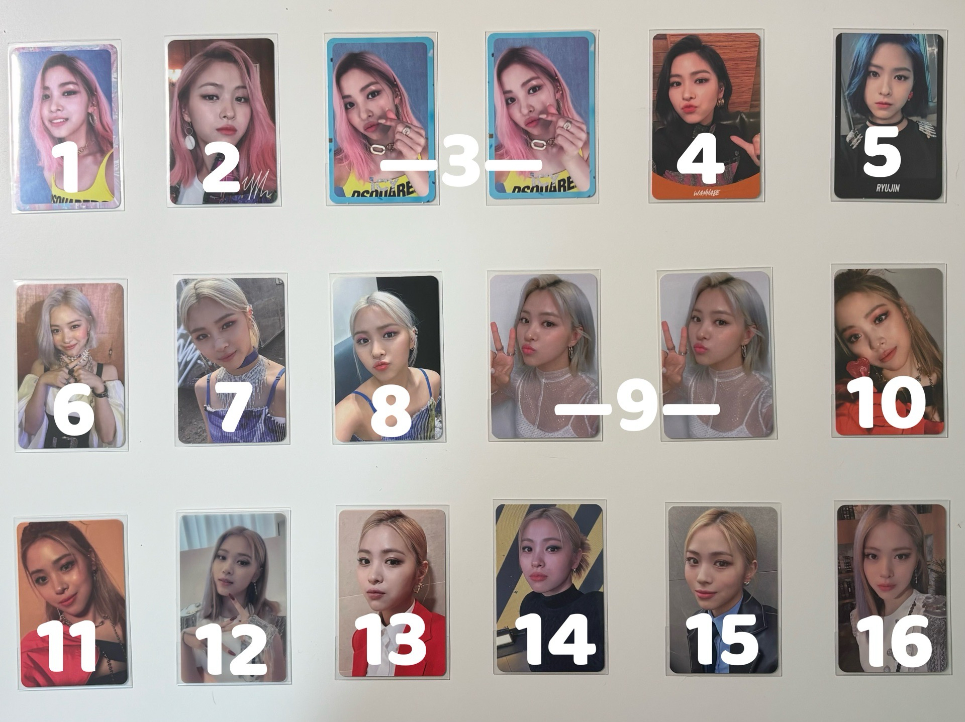 申留真 早期小卡