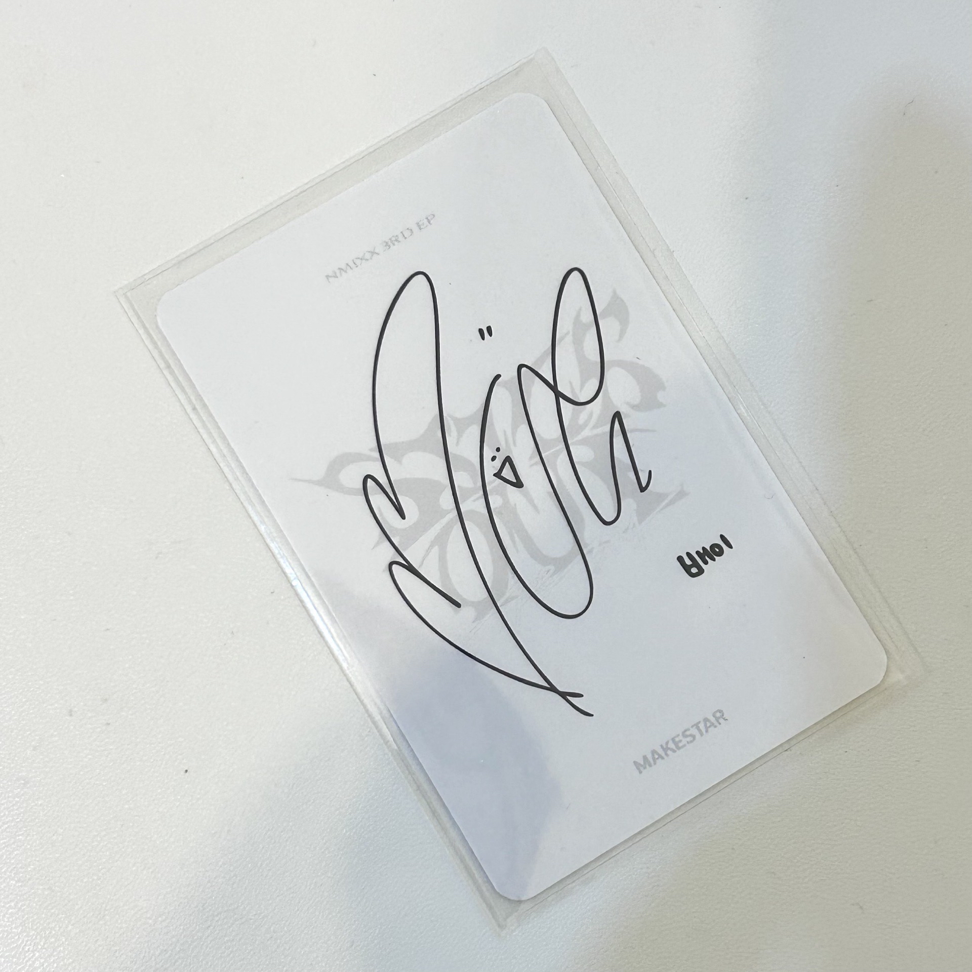 簽名裴（卡背是簽名！）💗