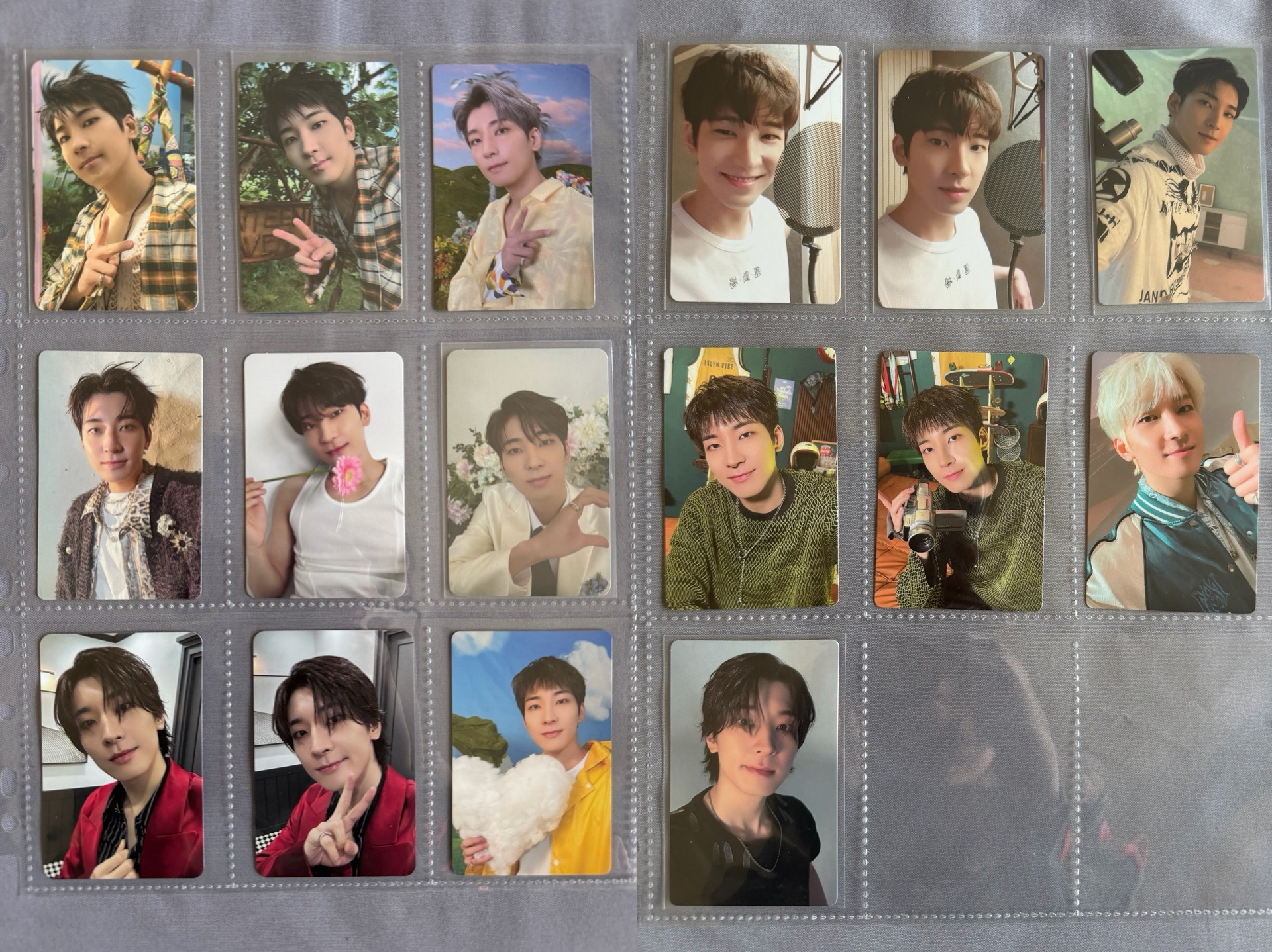 SEVENTEEN 專卡盤出（哲漢秀榮圓奎）