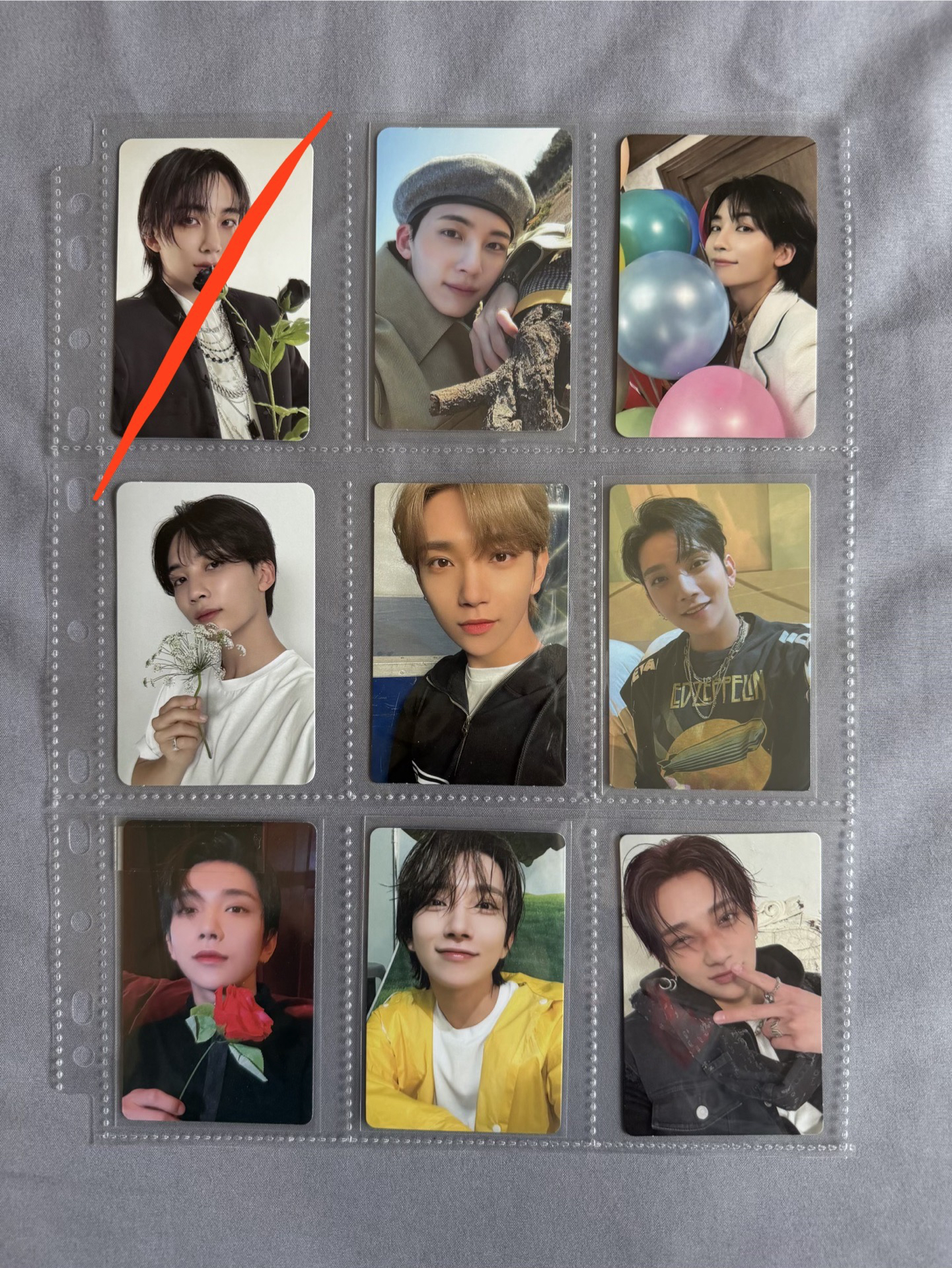 SEVENTEEN 專卡盤出（哲漢秀榮圓奎）