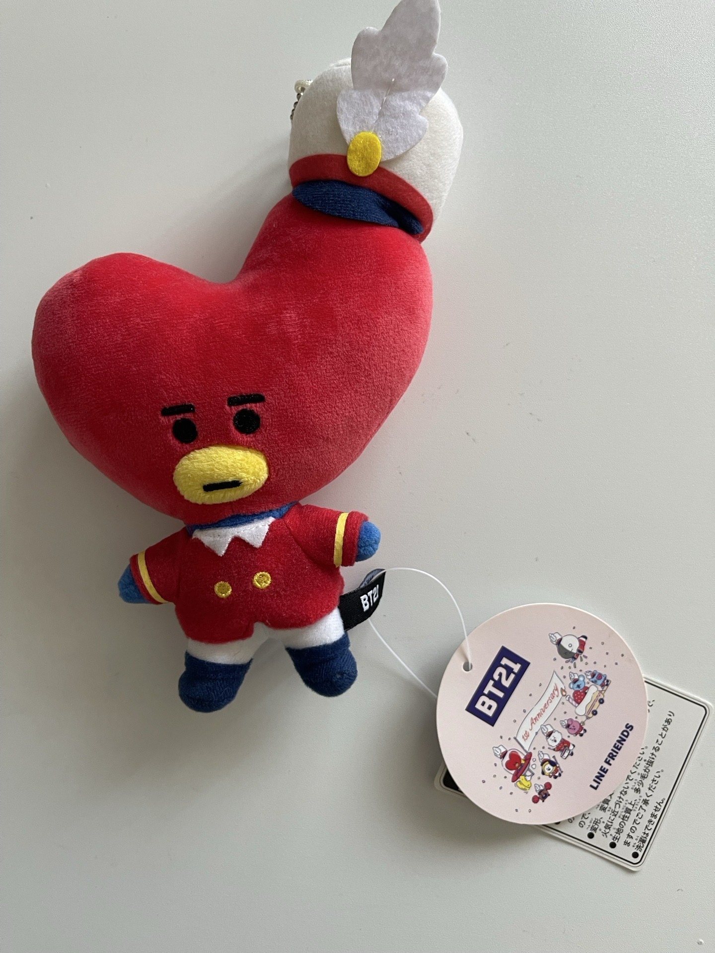 BT21 TATA 吊飾娃