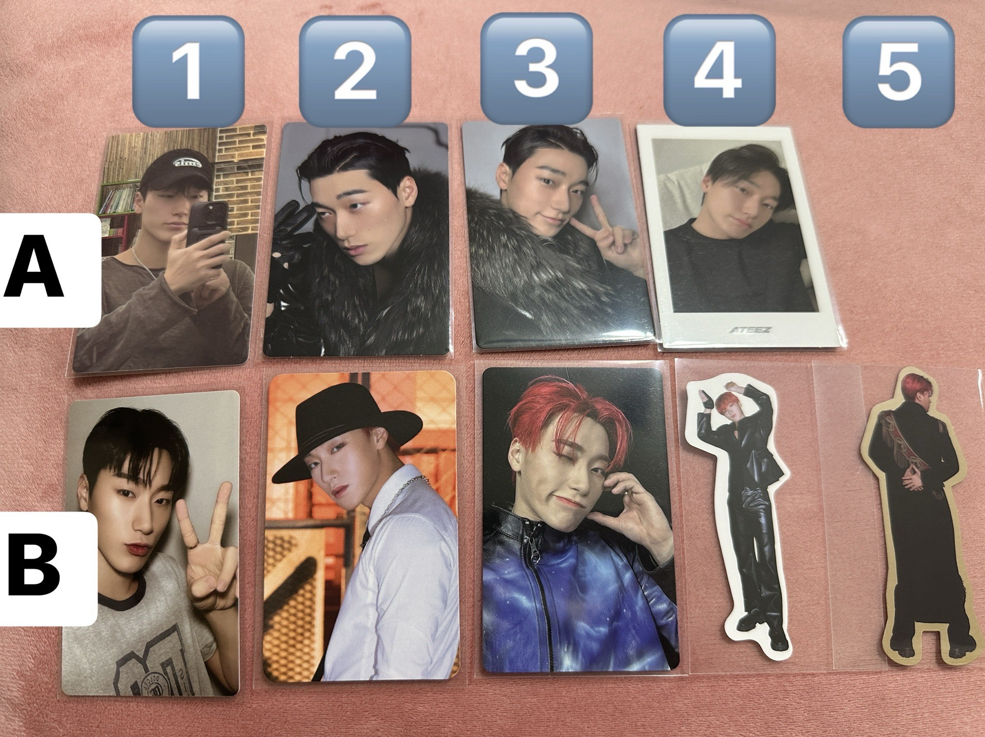 ATEEZ 傘尼🐱 專卡