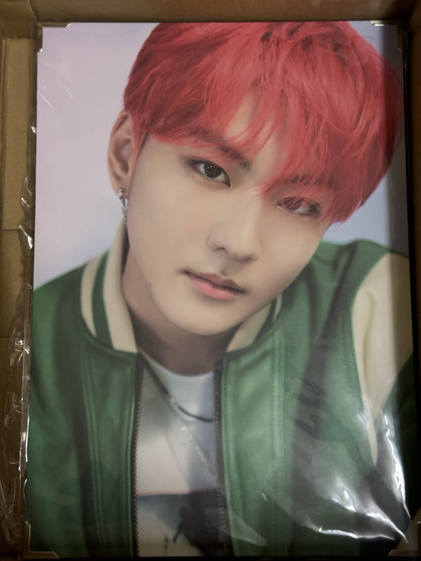 紅髮禎元絕版場週相框有損