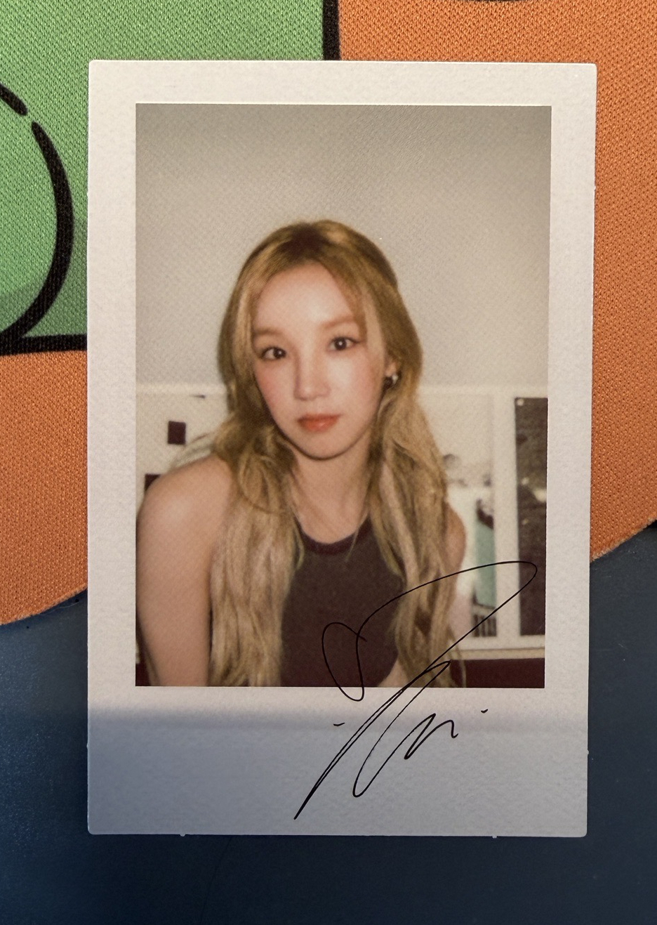 idle YUQI 雨琦 [HEAT] 英專 D2C 特典卡 拍立得