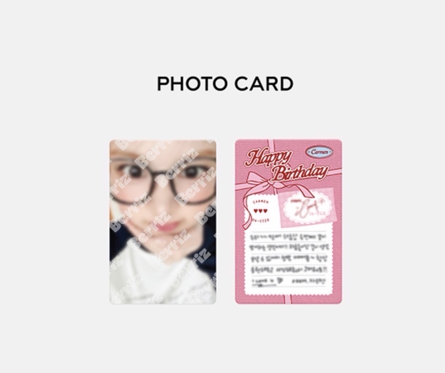 CARMEN卡門 26生日周邊 壓克力蛋糕盒