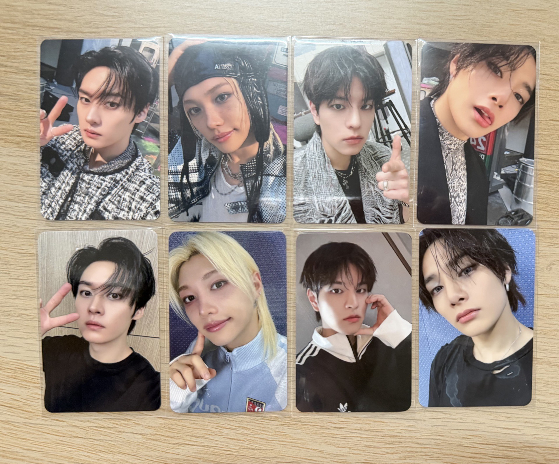 ［不拆售］圖一電子專卡旻寅菲玟一套+圖二空專（無貼紙）