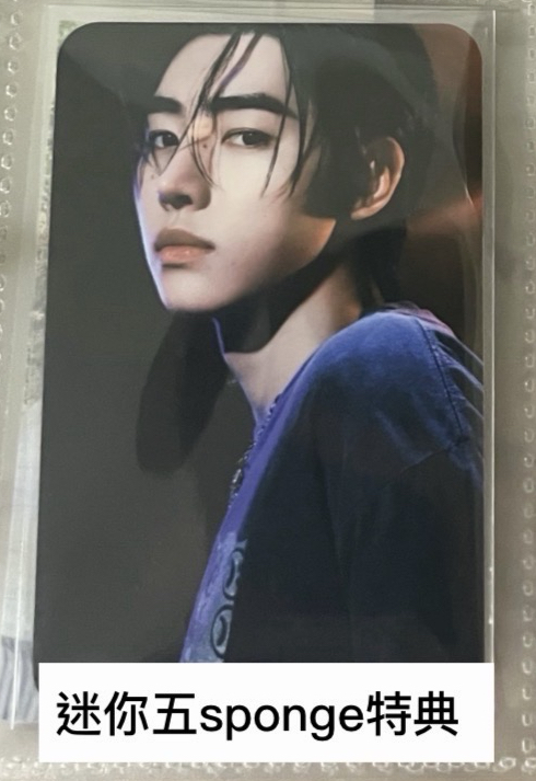 迷你五sponge特典