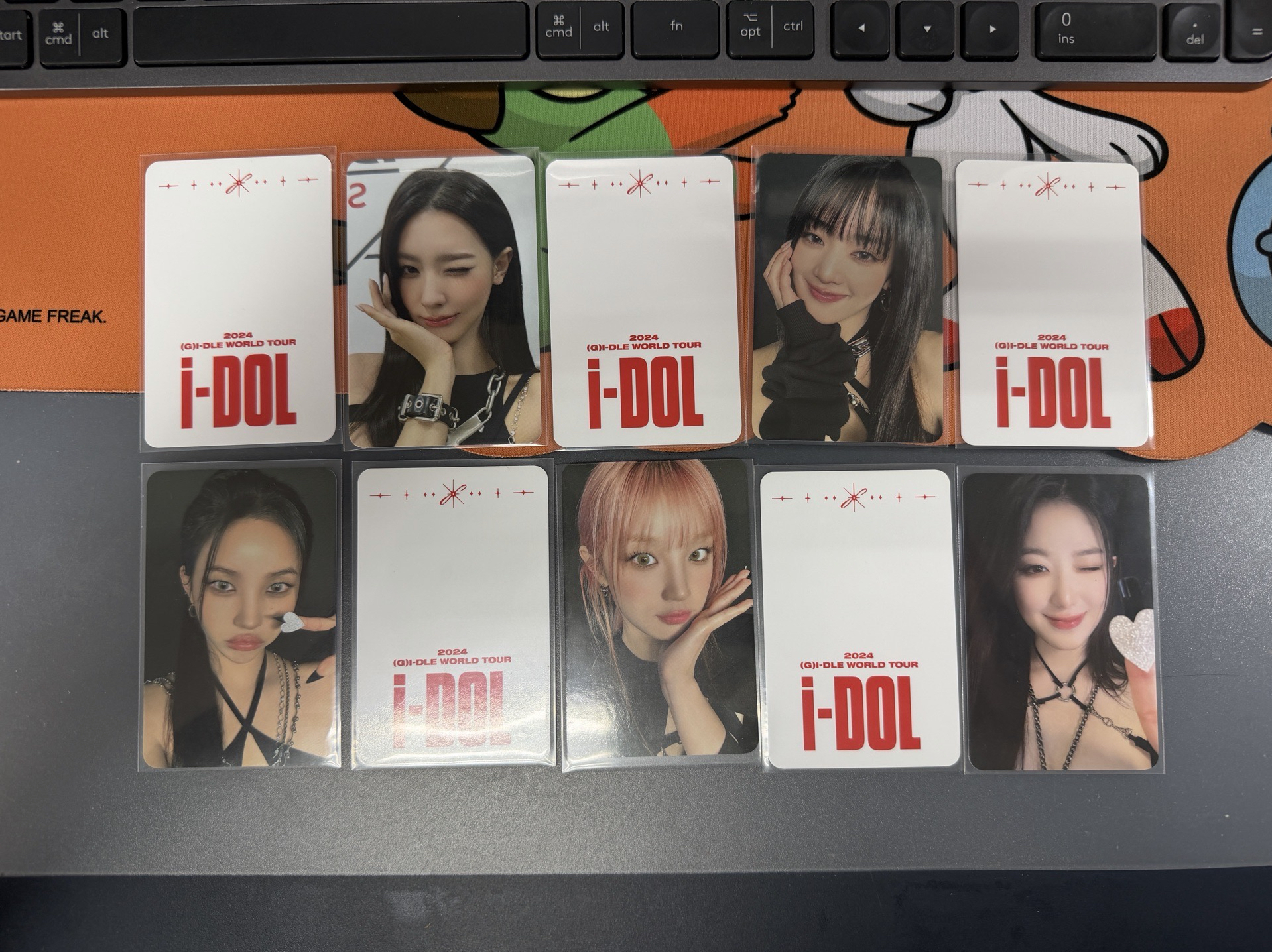 idle 24' [IDOL] 世巡演唱會 周邊卡