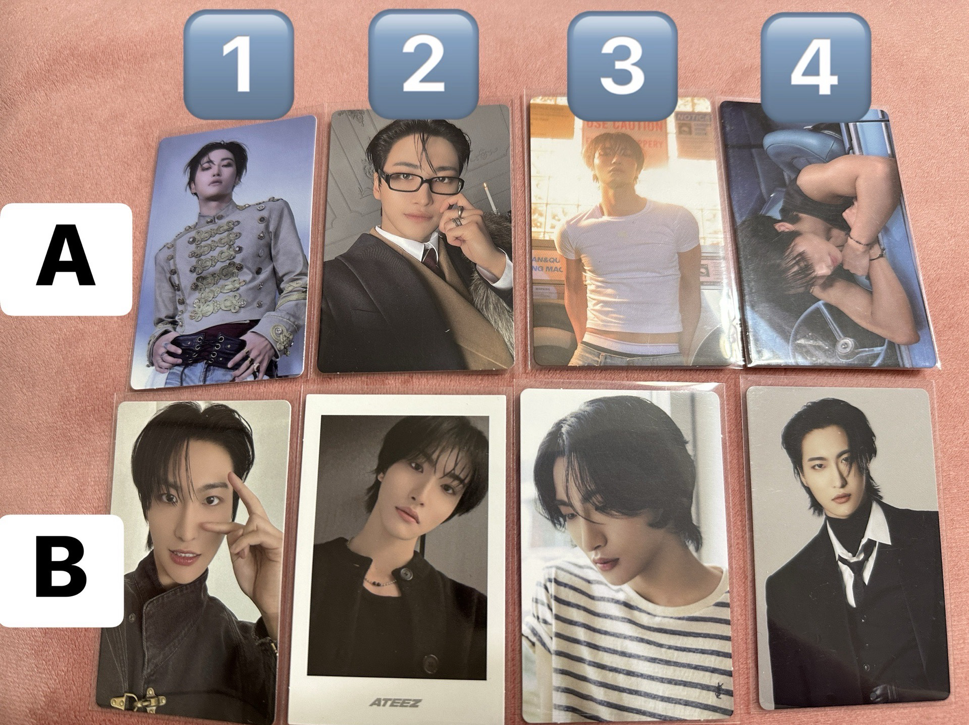 ATEEZ 咚花🐰 專卡