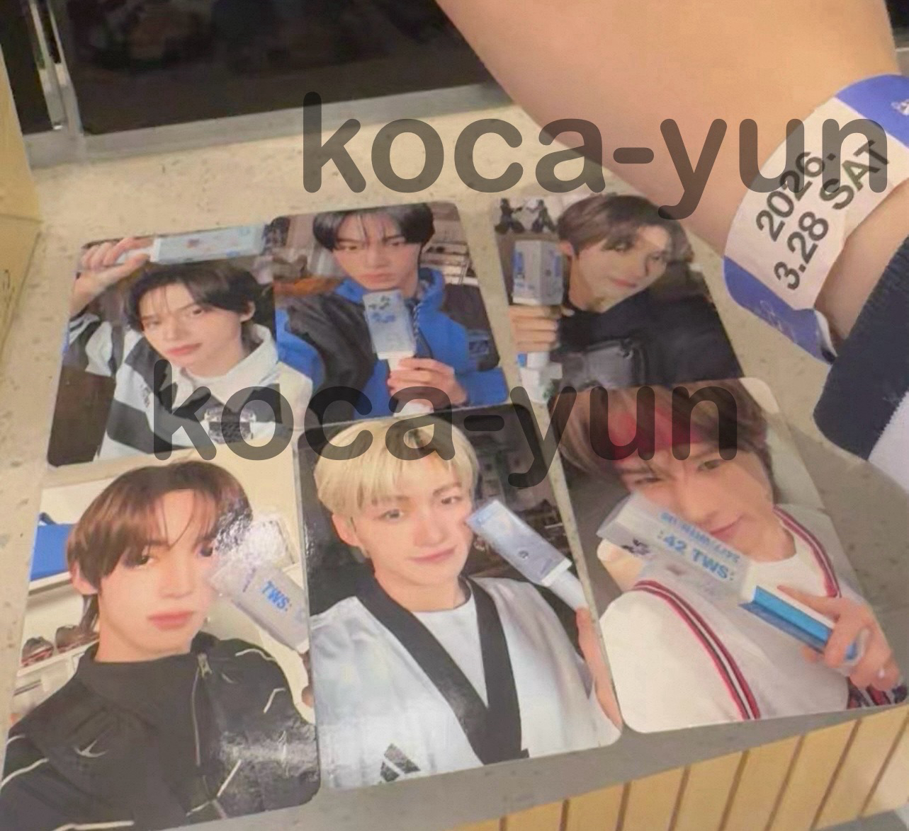 ～非現～ tws fc入場卡 每張皆含每個人貼紙