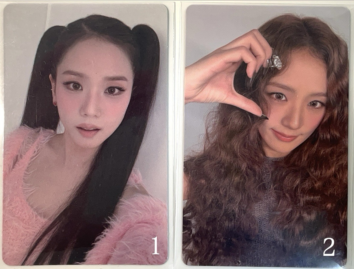 Jisoo｜solo特典卡