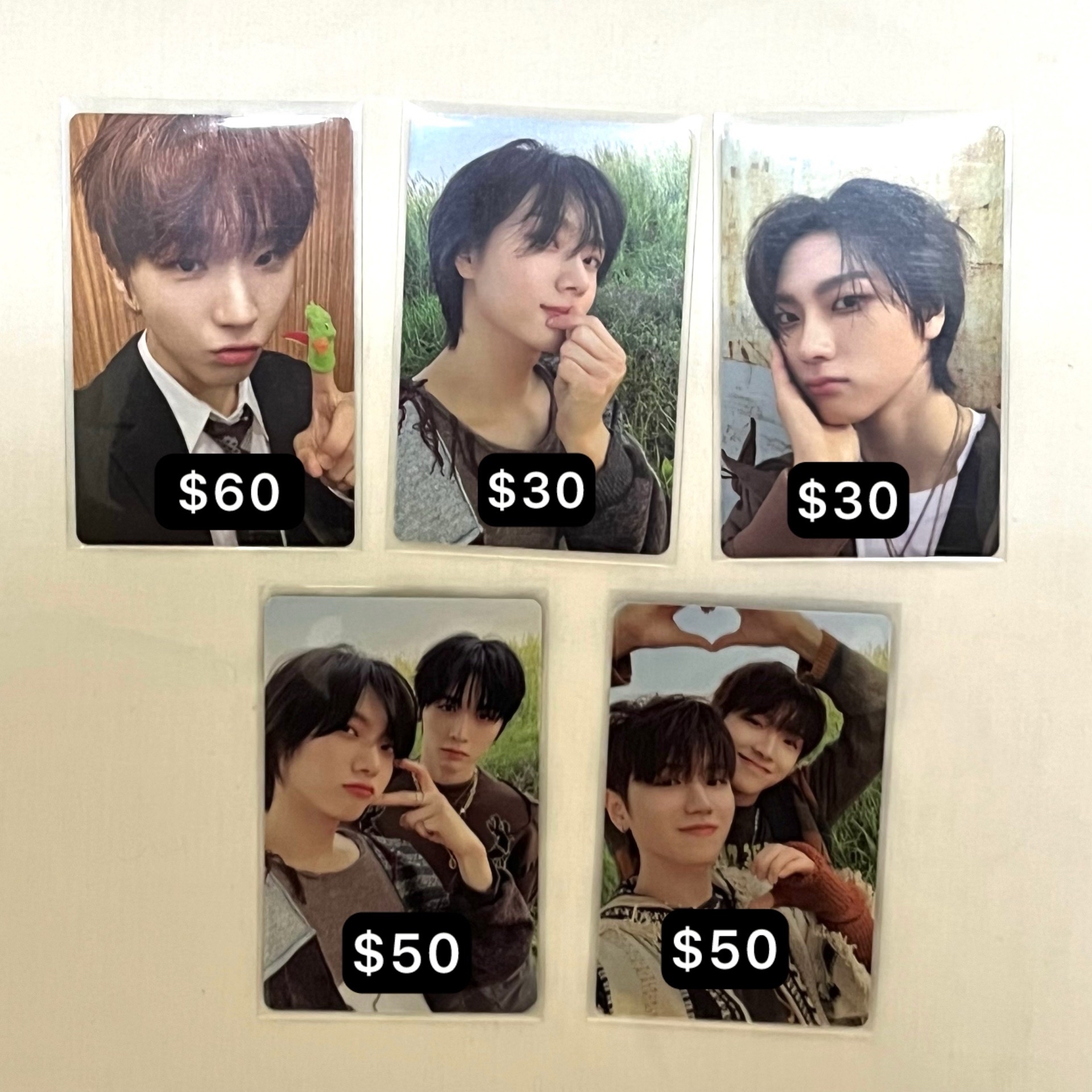 BOYNEXTDOOR 專卡、雙人卡