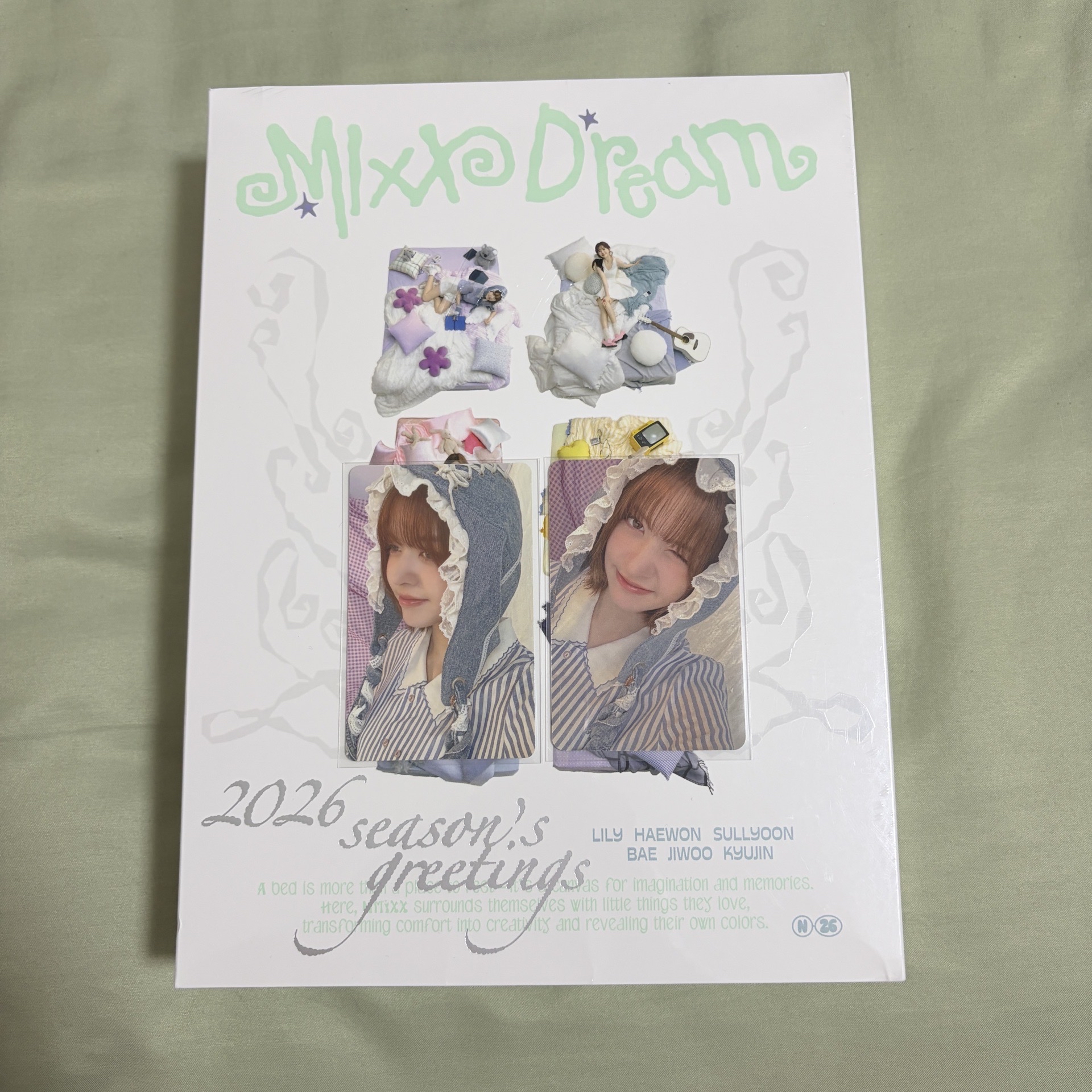 全新未拆年曆+莉特典兩張