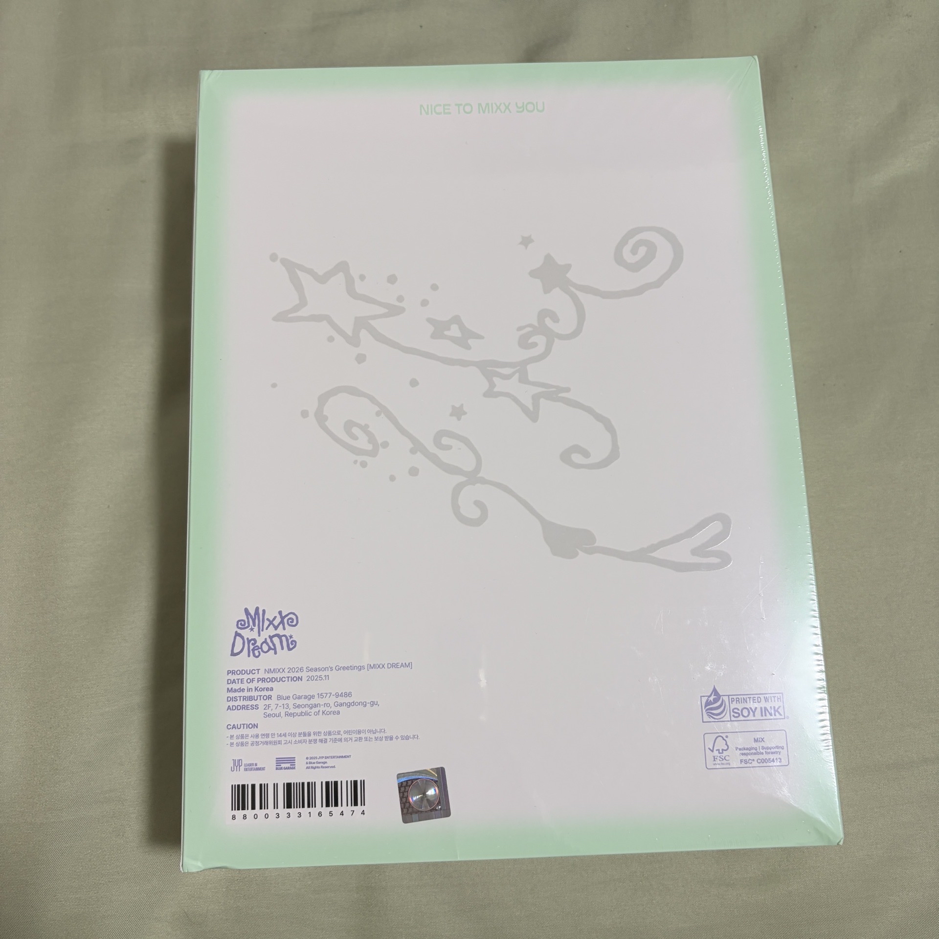 全新未拆年曆+莉特典兩張