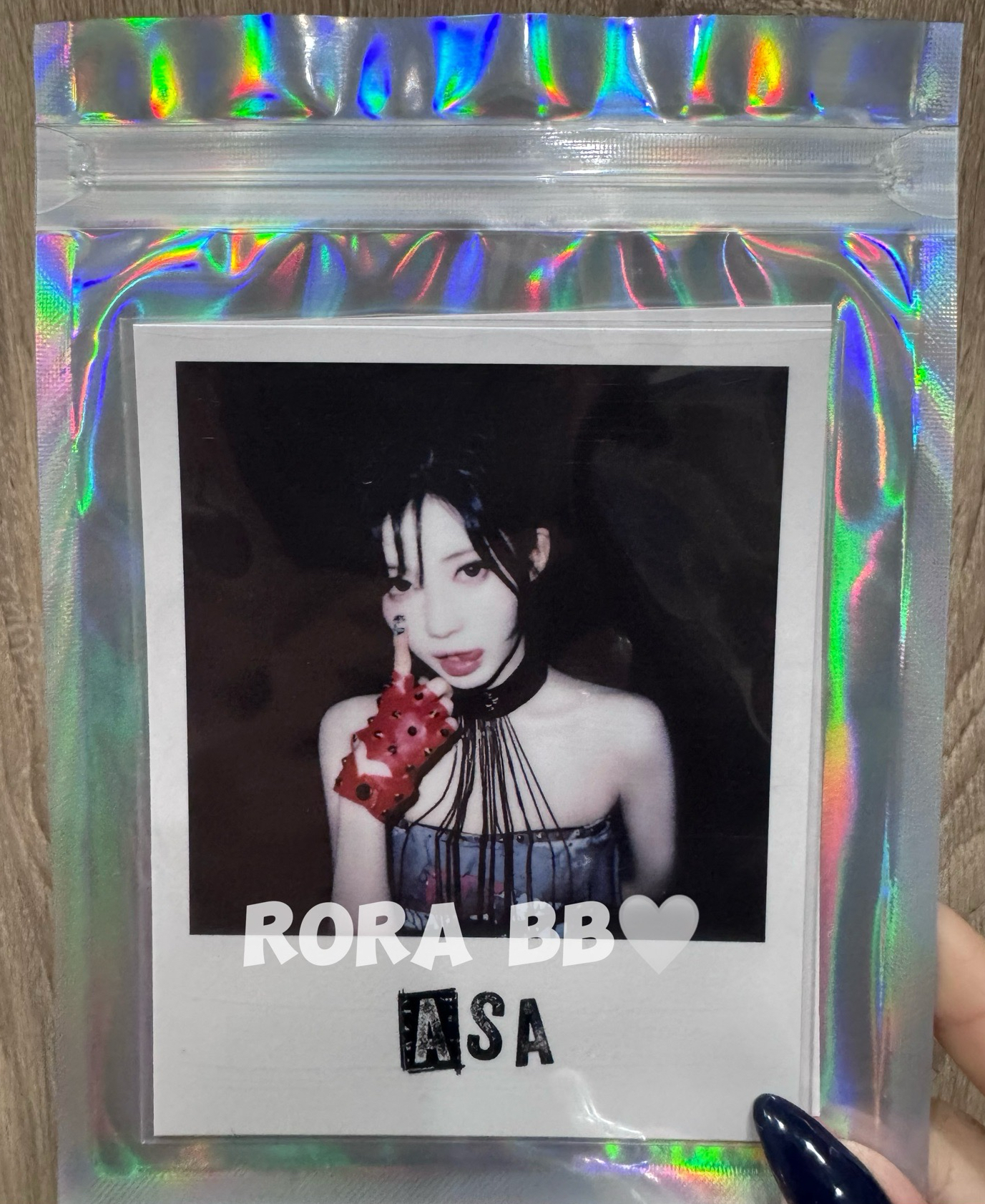 競標 🩵BABYMONSTER ASA QQ音樂 拍立得 未拆