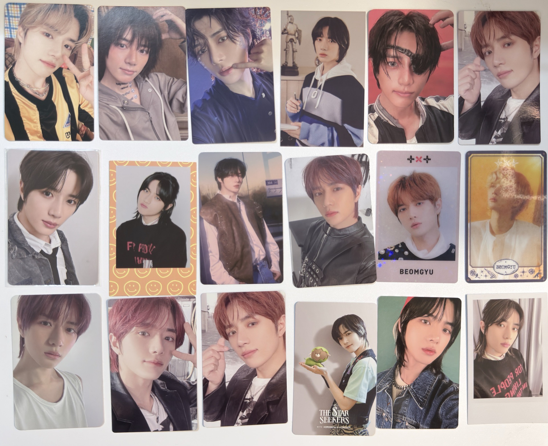 (現貨 整圖出共18張）TXT 崔杋圭 小卡盤