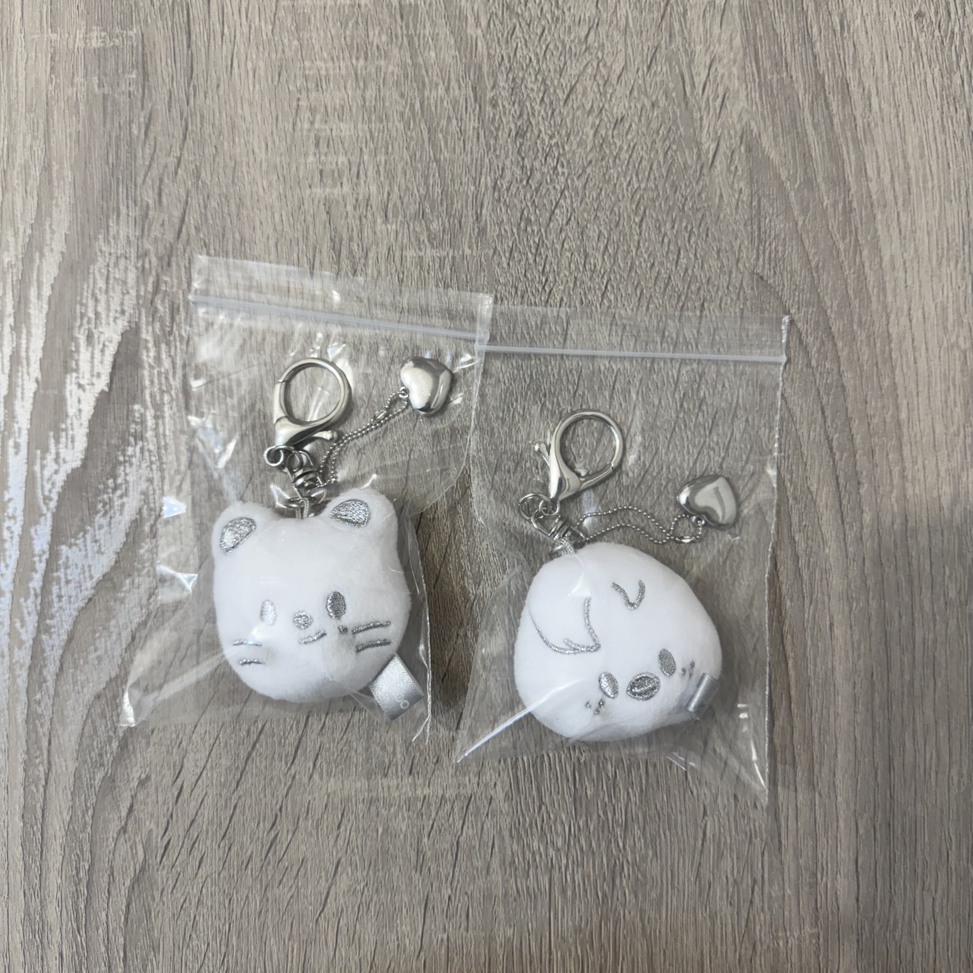 SKZ 安可快閃店 銀色大頭吊飾