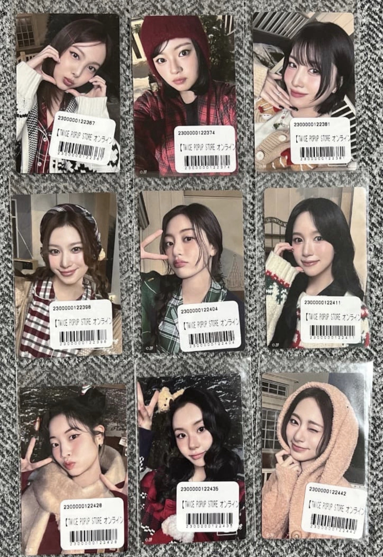 冬日一番賞 F賞貼紙小卡