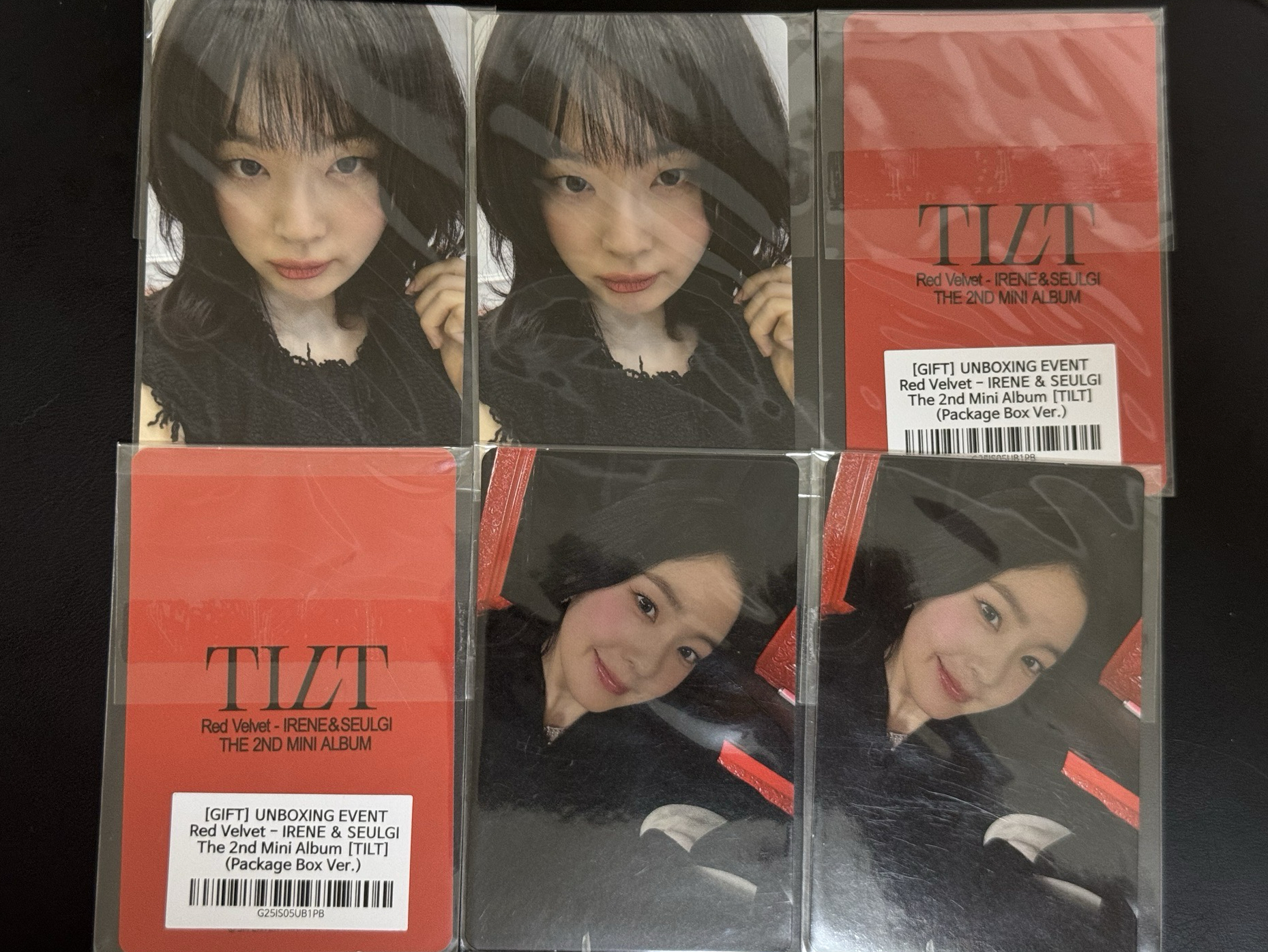 IRENE & SEULGI sm直播卡