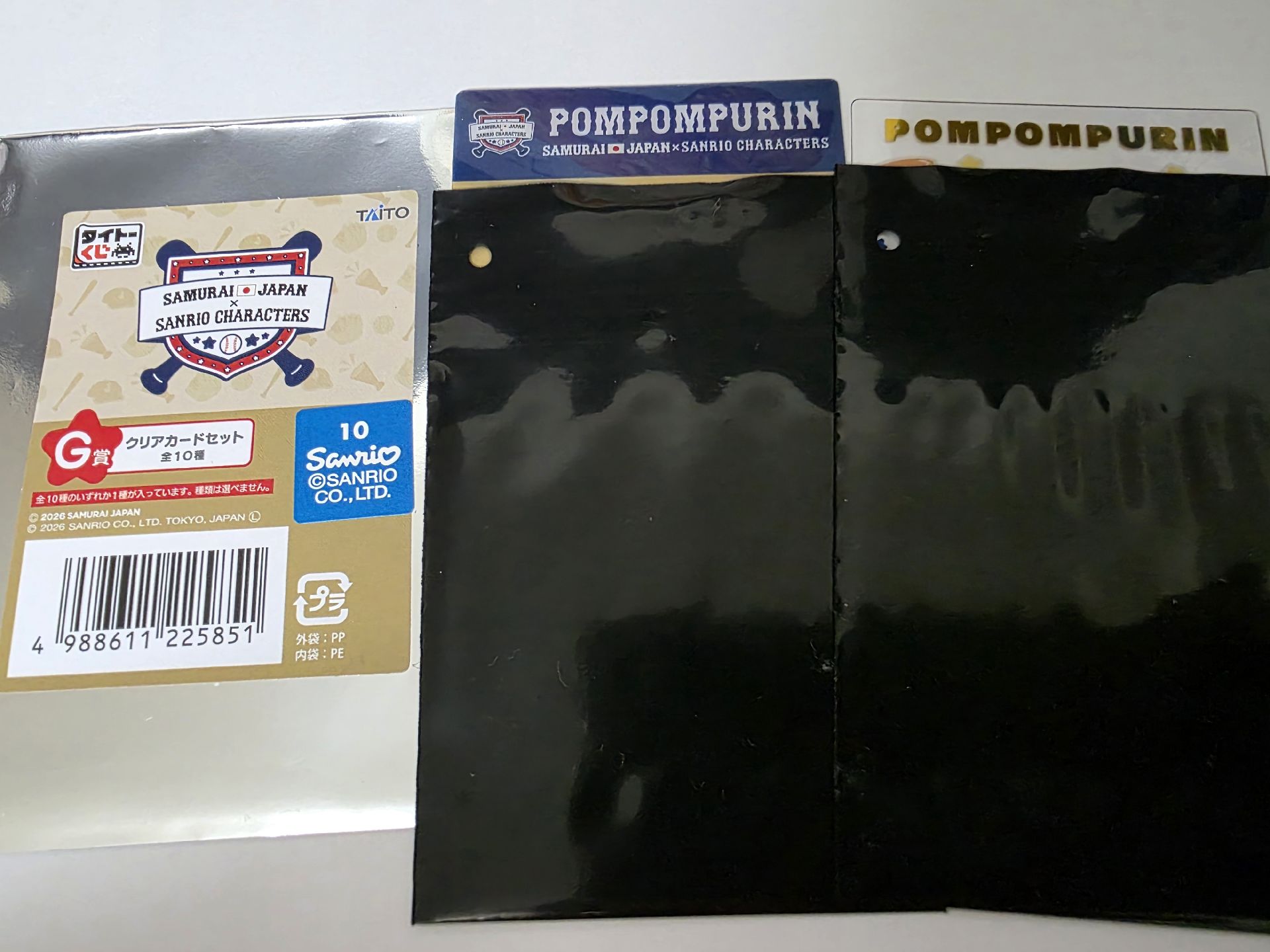 侍JAPAN × 三麗鷗 透明卡 布丁狗