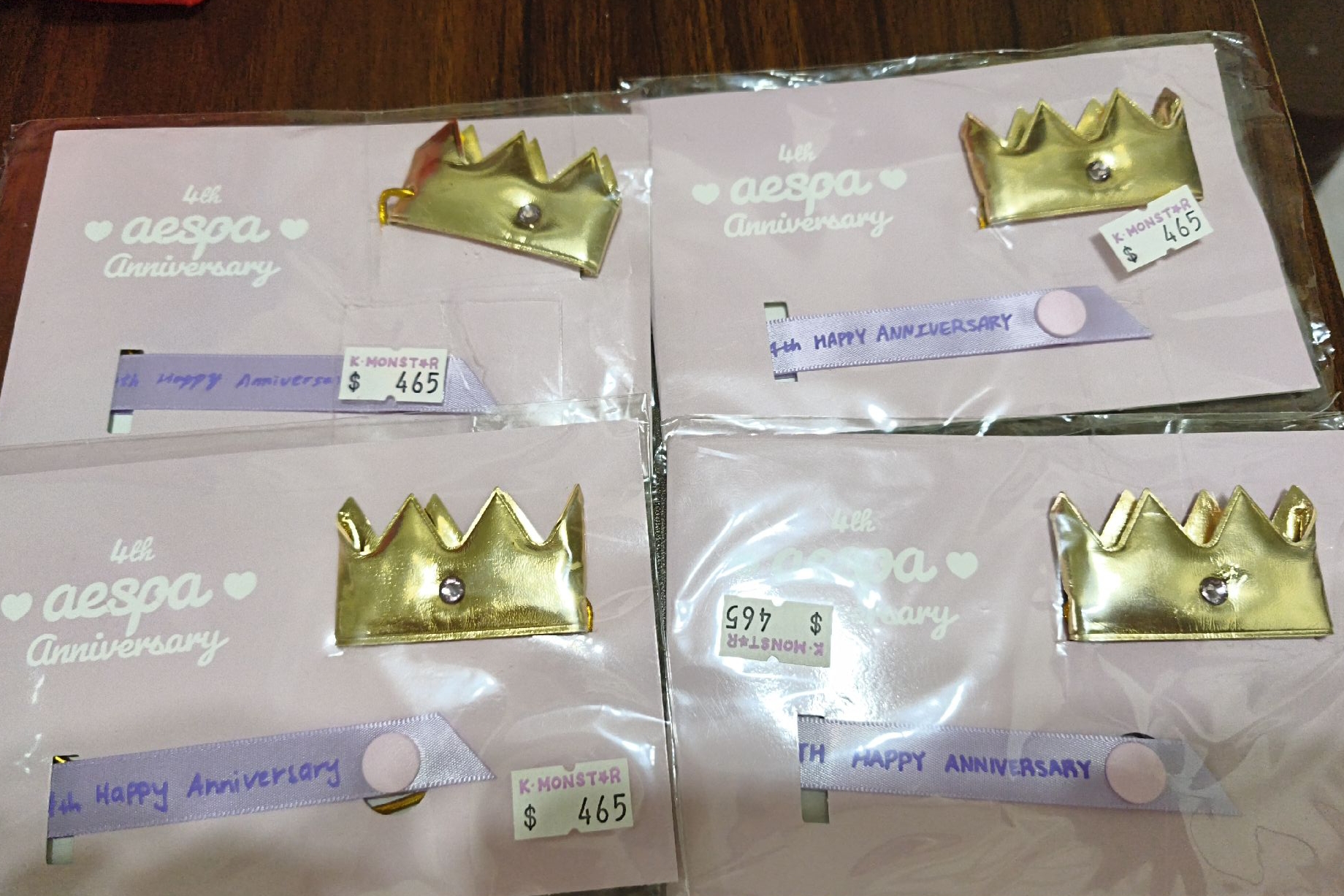 娃娃裝飾皇冠組無小卡