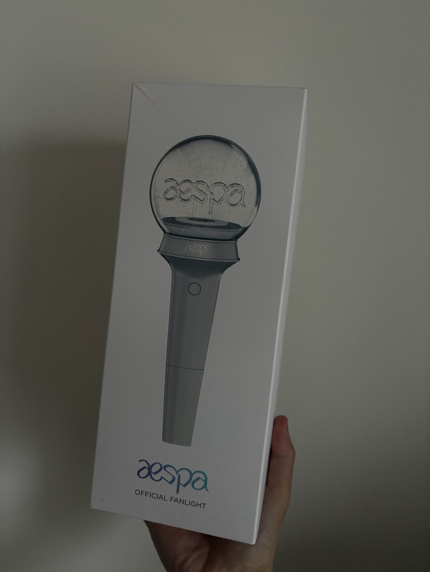 aespa 官方一代手燈 全新未拆