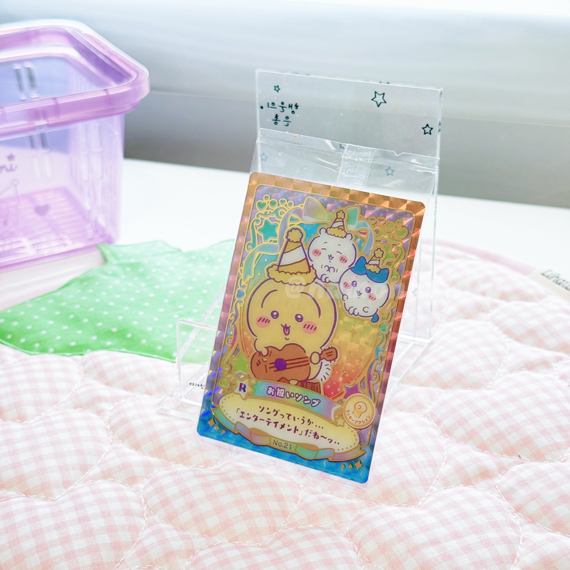 ꕤ*萬代｜吉伊卡哇威化食玩卡第一彈/吉他烏薩奇 隱藏卡