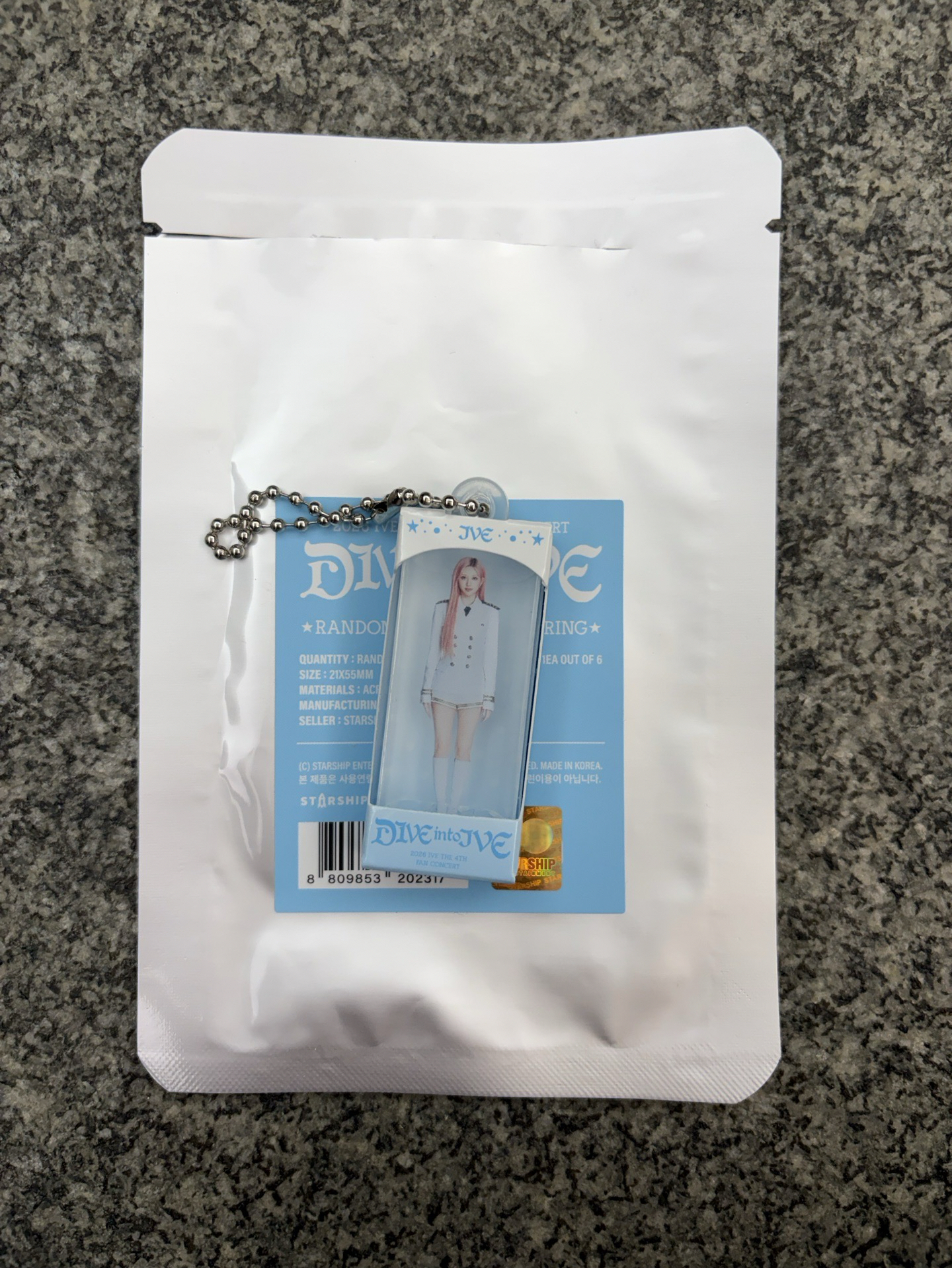 DIVE into IVE 吊飾 秋