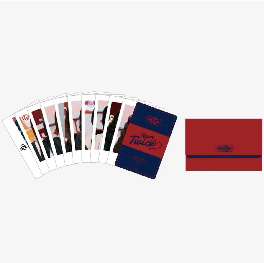TWICE 新國立場週 JYP JAPAN 周邊卡