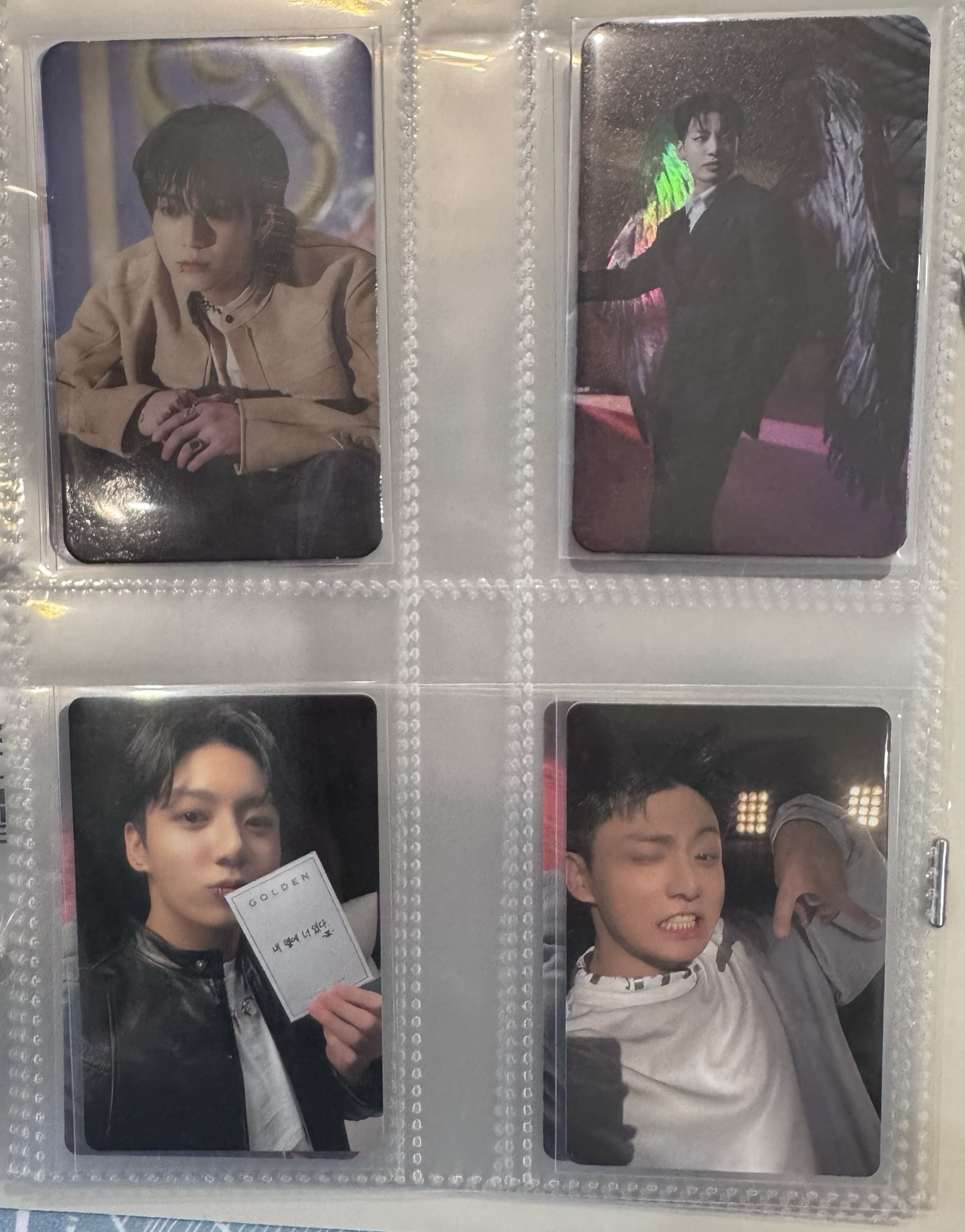 田柾國電影四張小卡一套