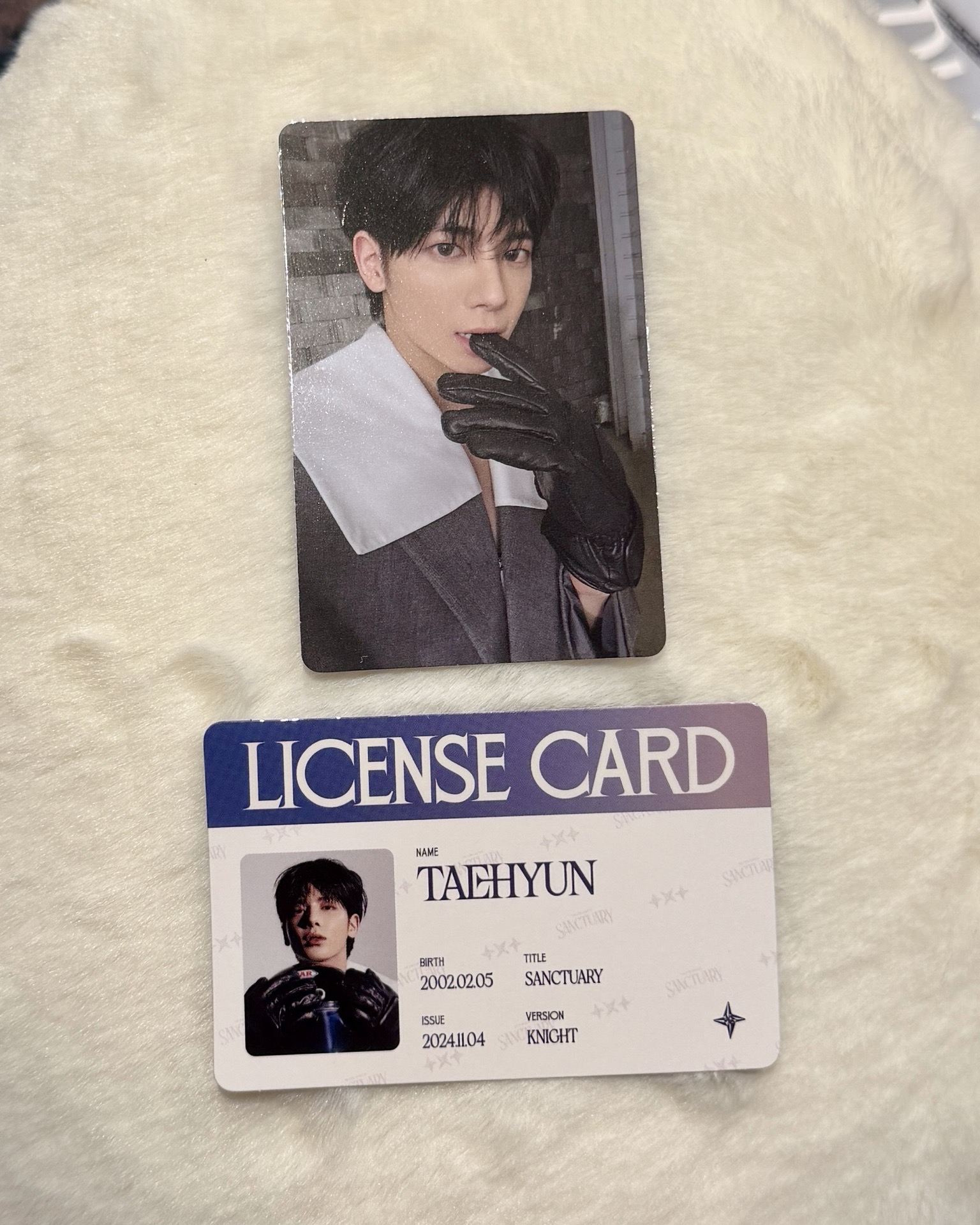 迷七 騎士版 太顯 咬手套+駕照