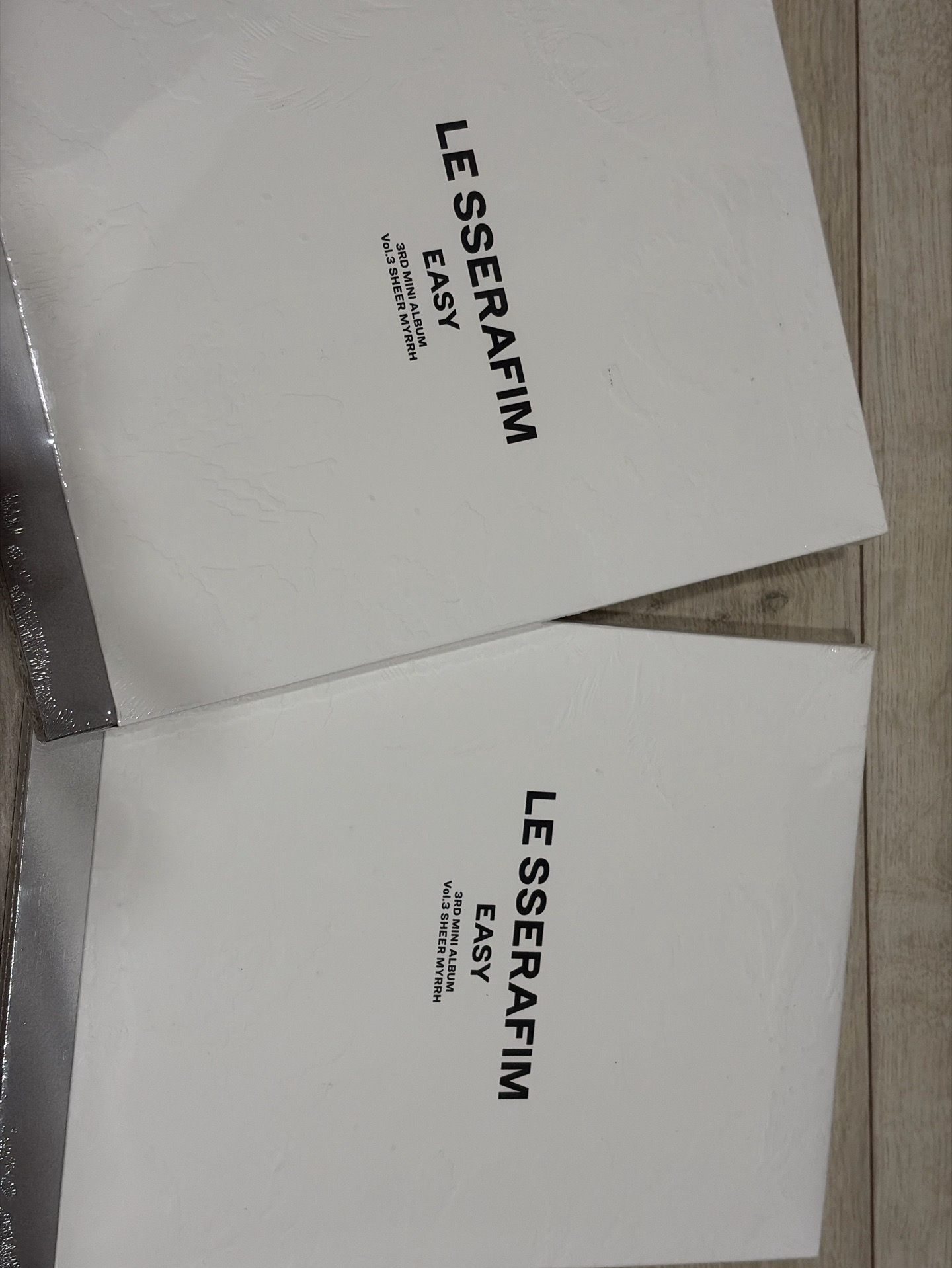 LE SSERAFIM EASY 未拆專 灰版